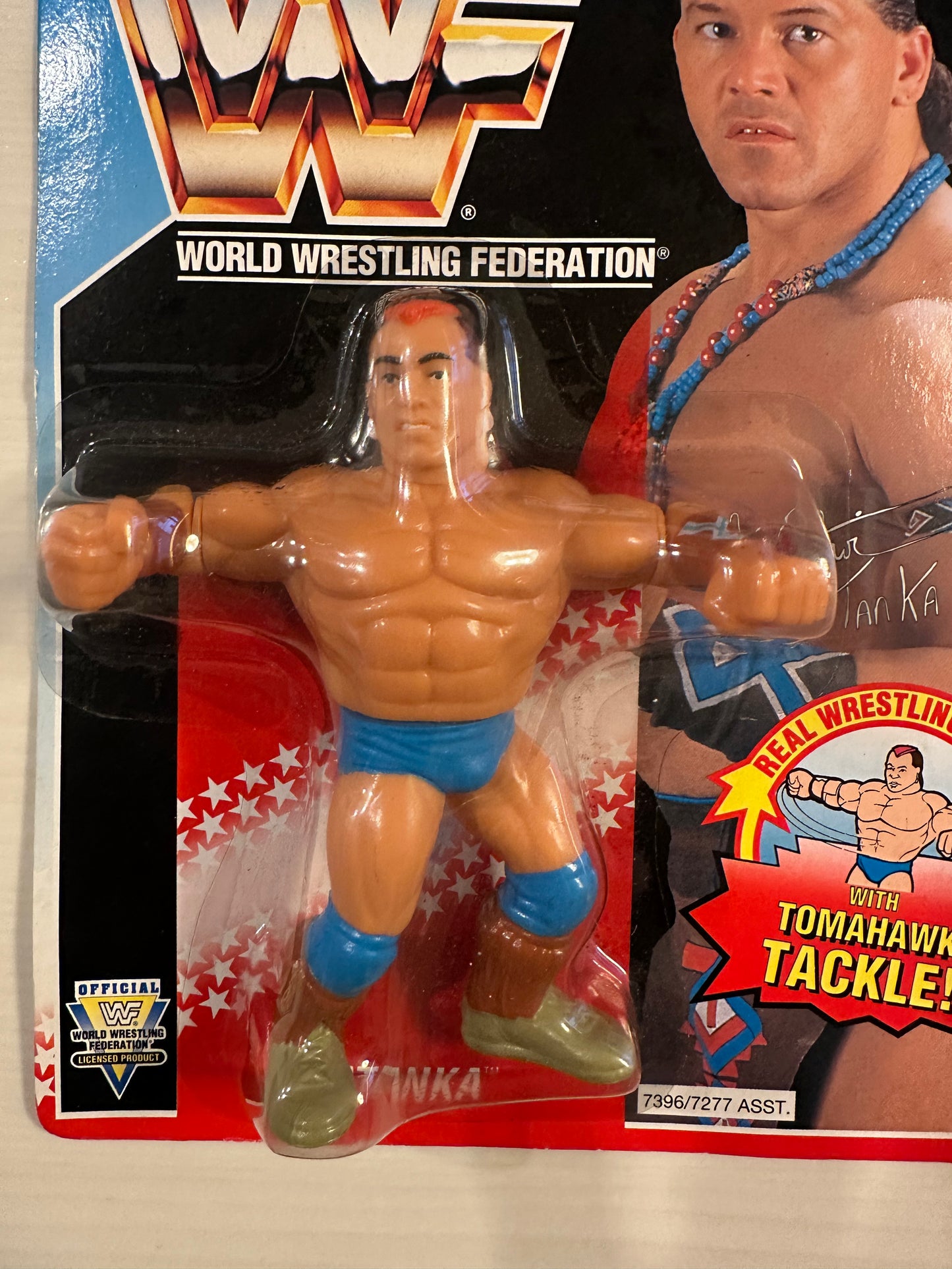 Tatanka Series 6 WWF Hasbro