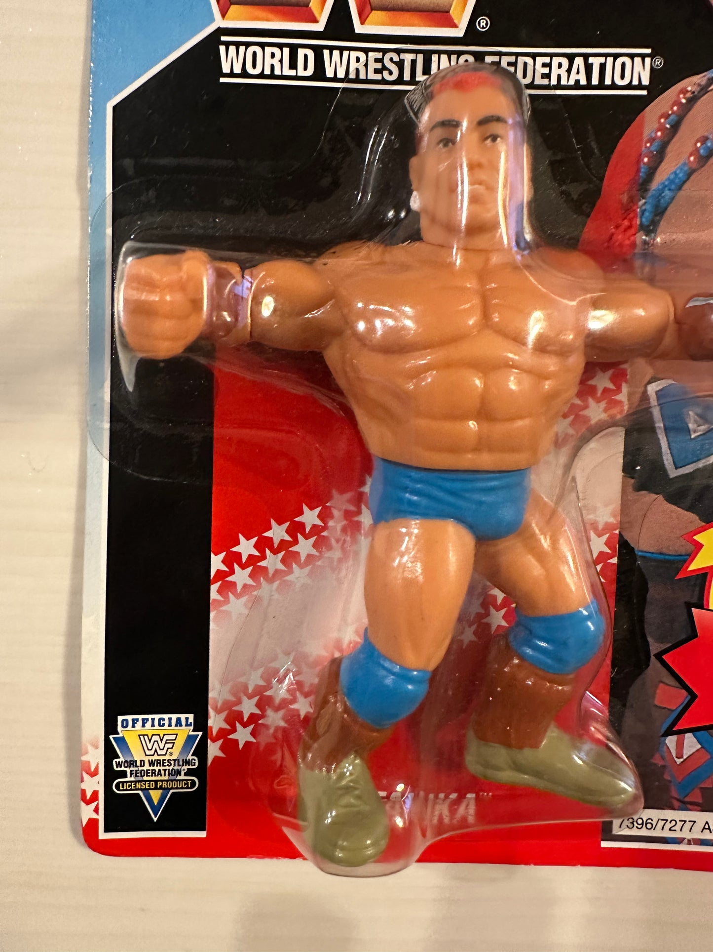 Tatanka Series 6 WWF Hasbro
