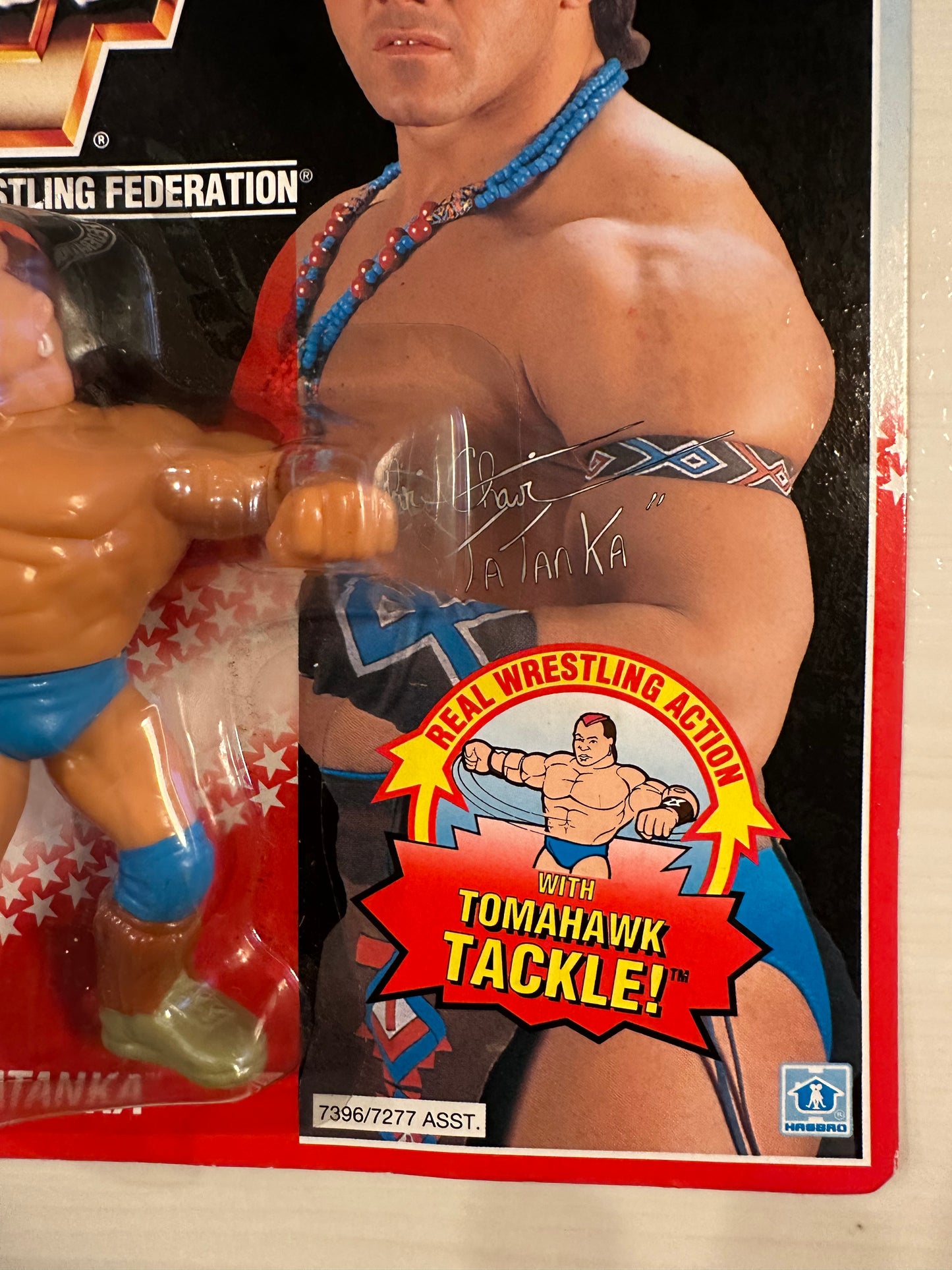 Tatanka Series 6 WWF Hasbro
