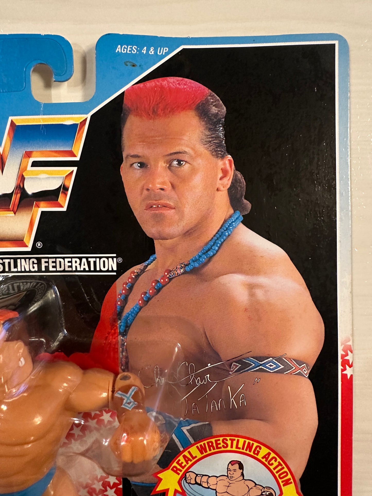 Tatanka Series 6 WWF Hasbro