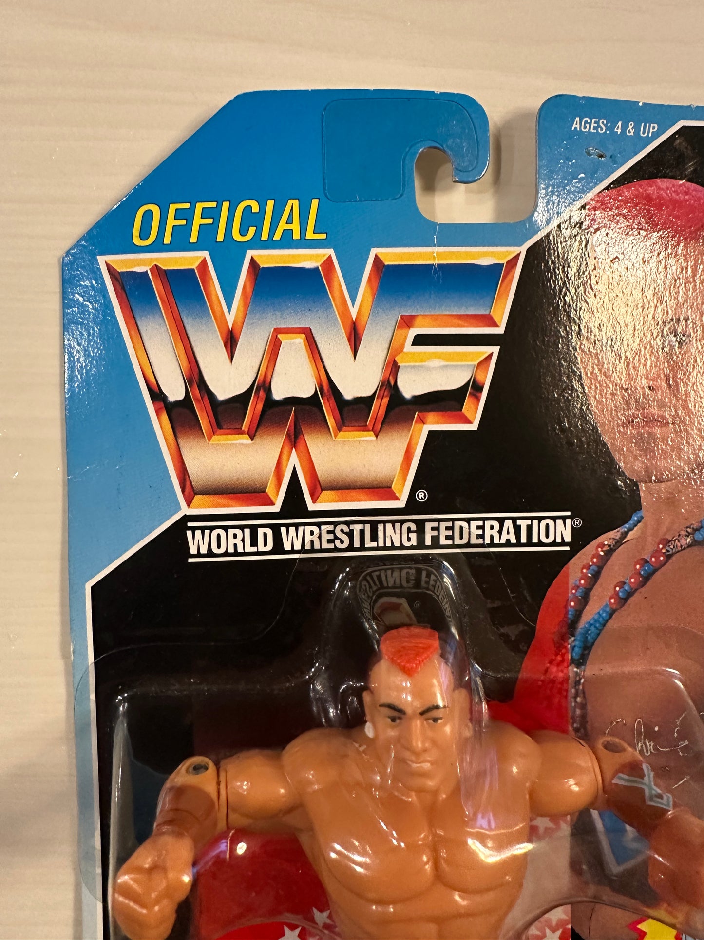Tatanka Series 6 WWF Hasbro