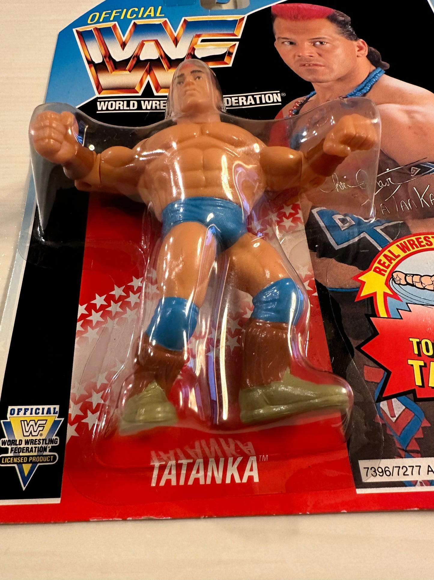 Tatanka Series 6 WWF Hasbro