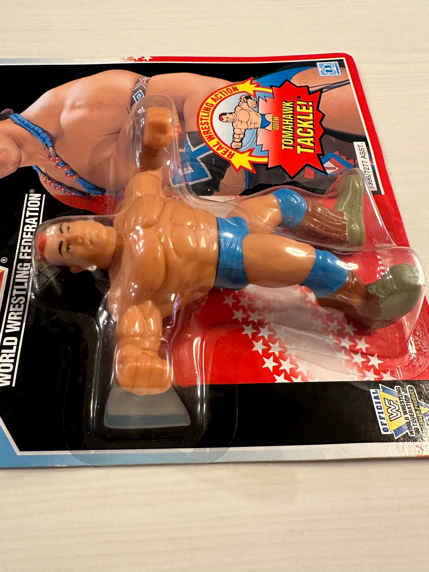 Tatanka Series 6 WWF Hasbro