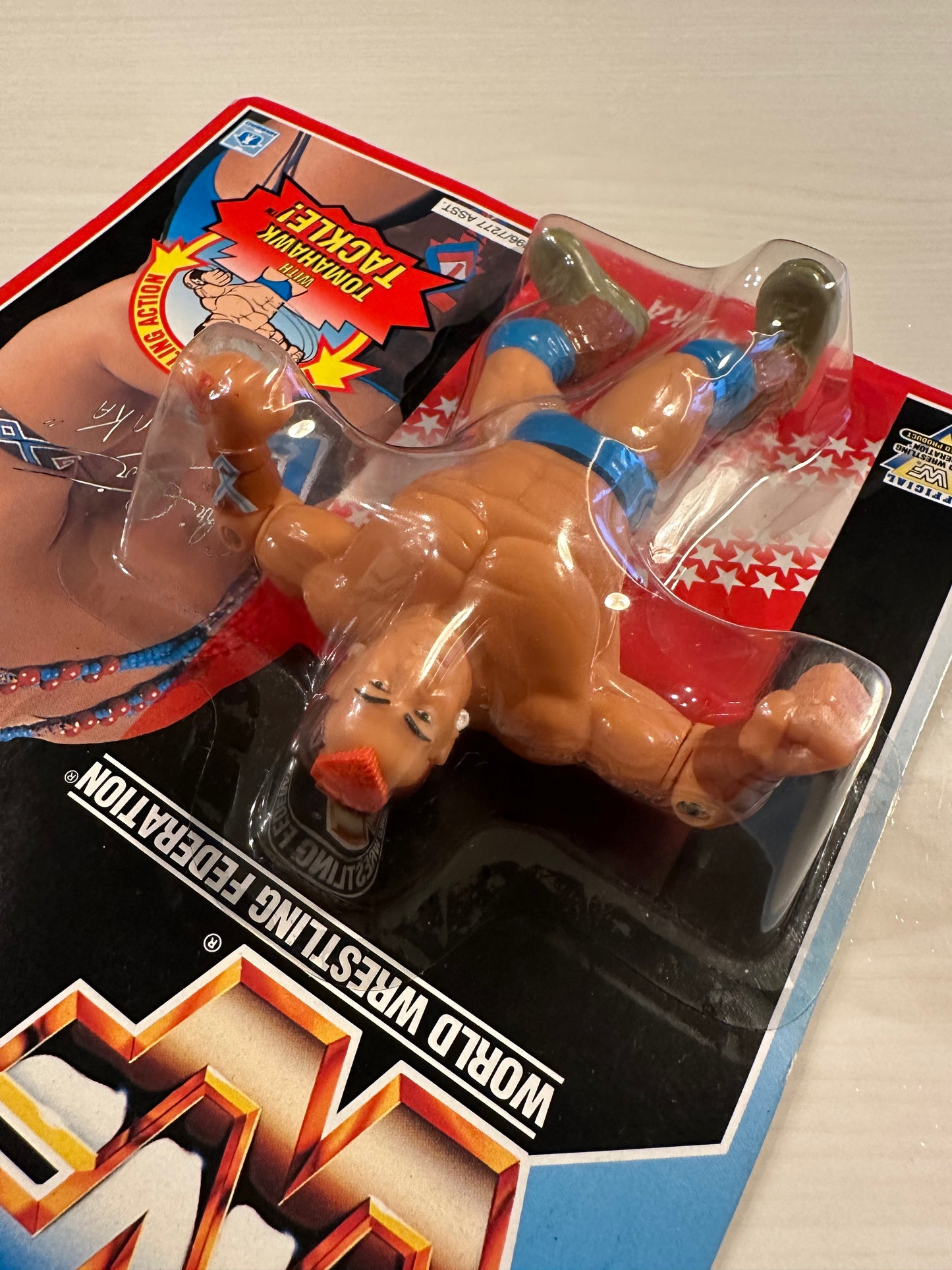 Tatanka Series 6 WWF Hasbro