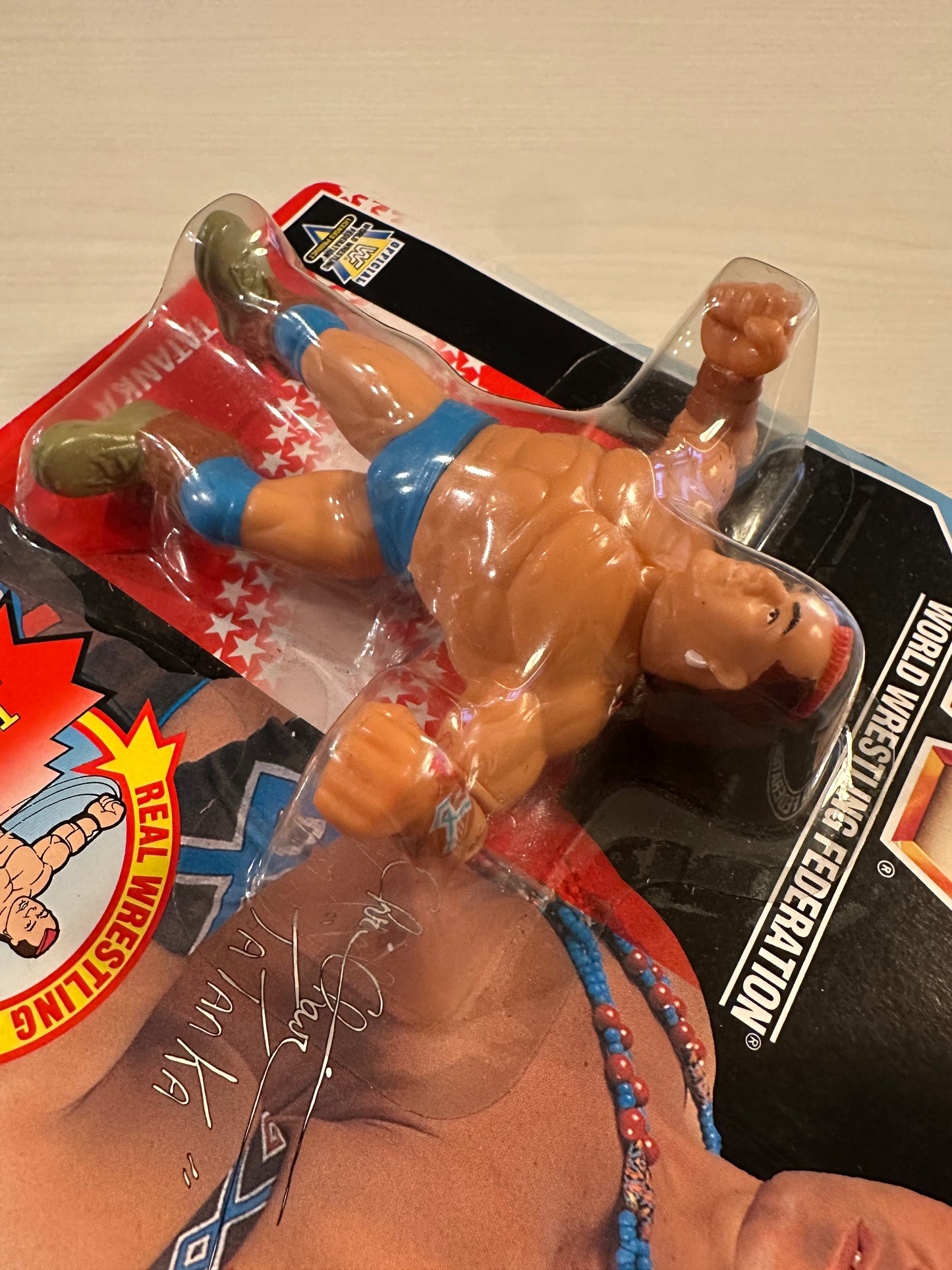 Tatanka Series 6 WWF Hasbro