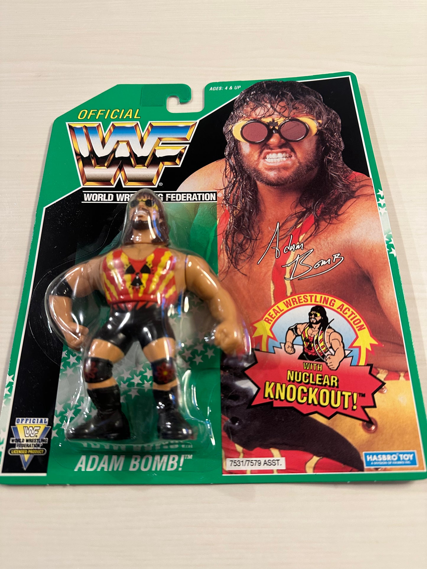 Adam Bomb Series 11 WWF Hasbro
