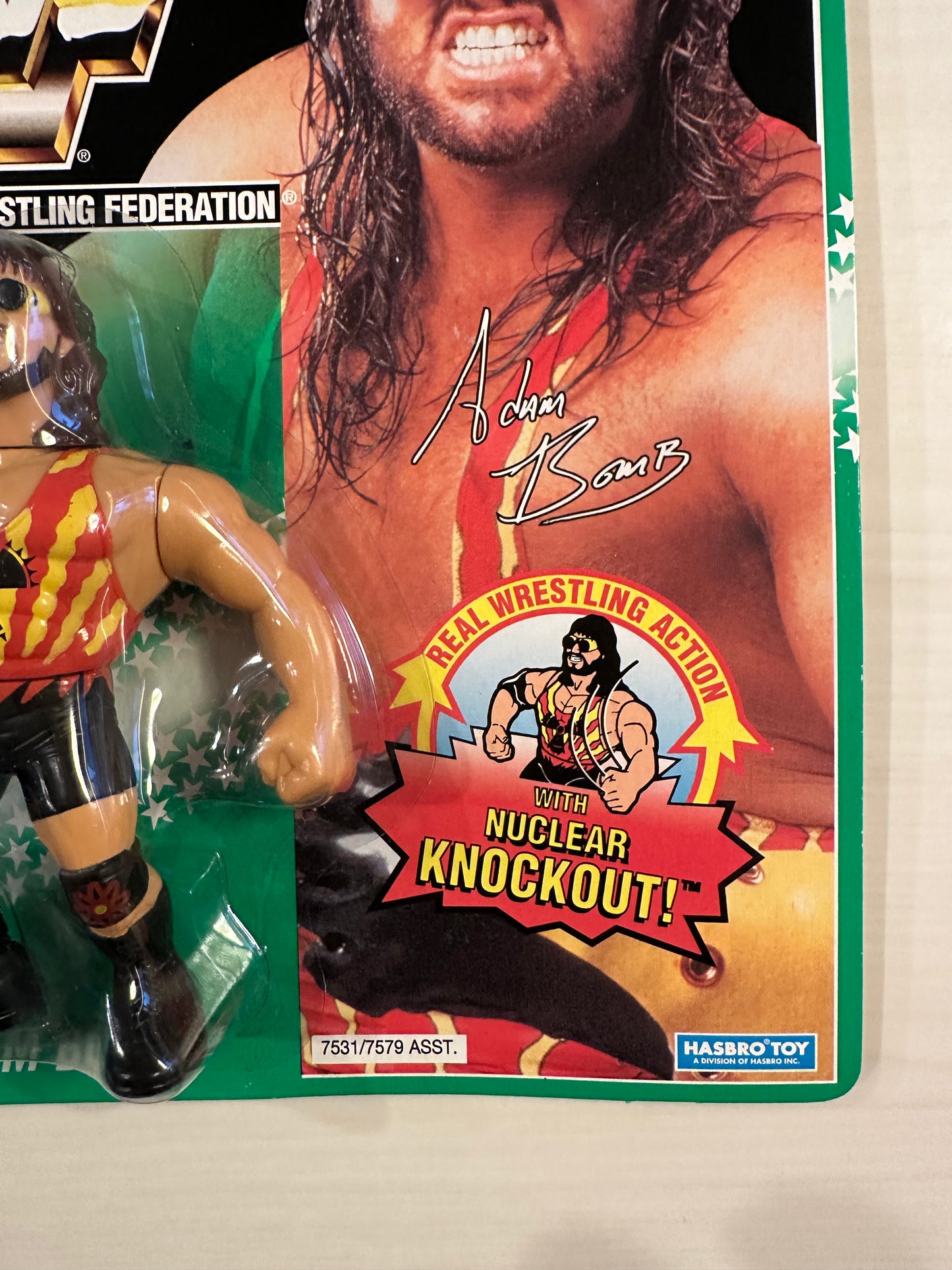 Adam Bomb Series 11 WWF Hasbro