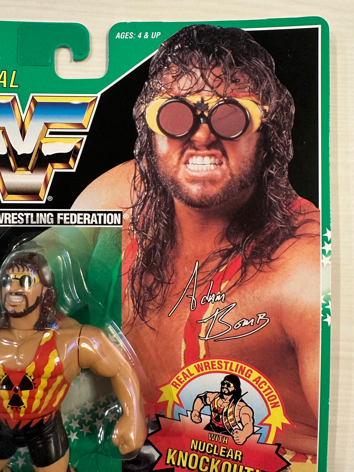 Adam Bomb Series 11 WWF Hasbro