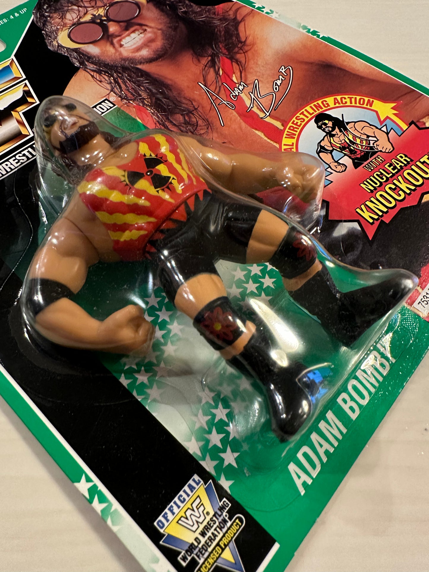 Adam Bomb Series 11 WWF Hasbro
