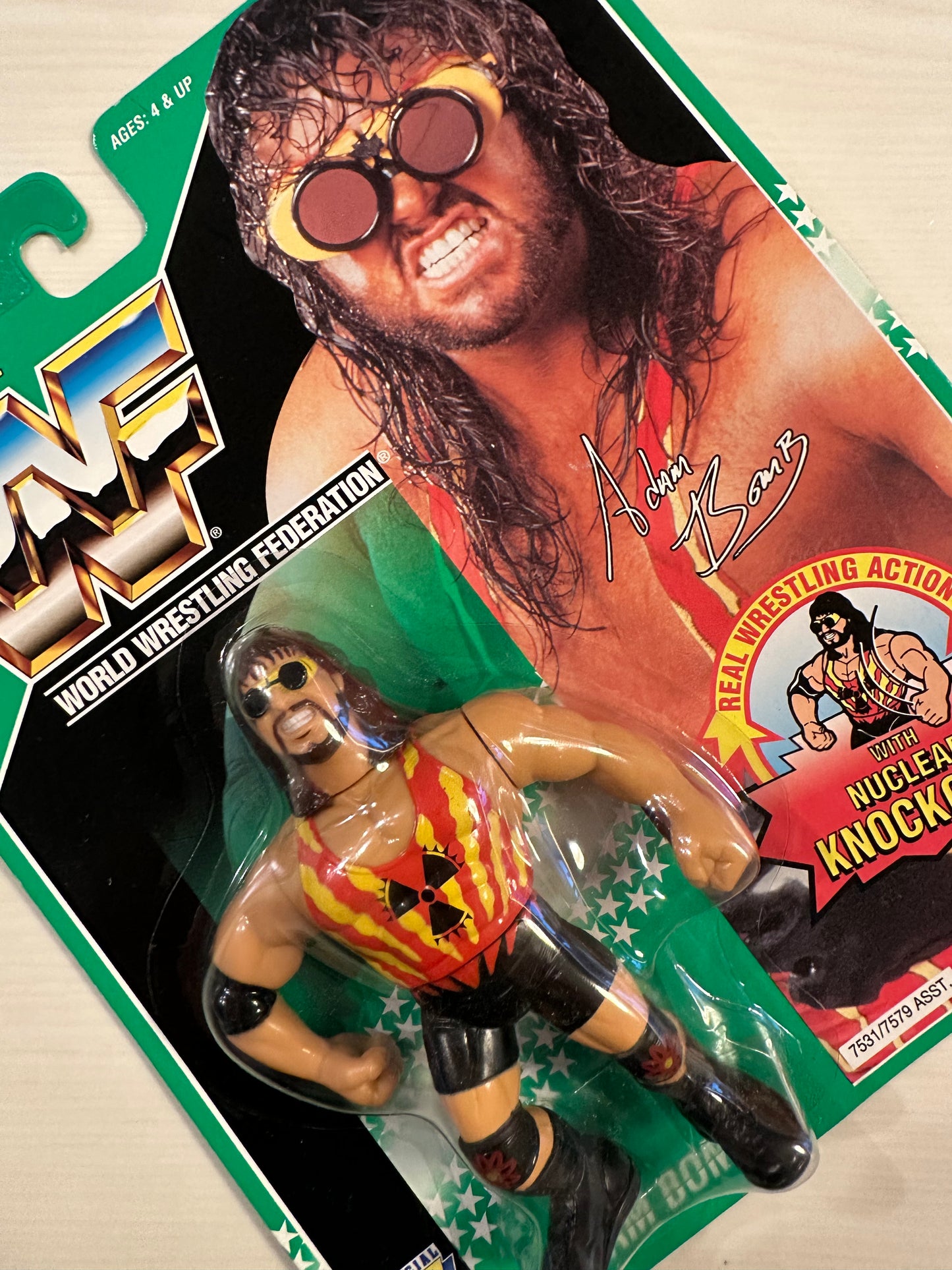 Adam Bomb Series 11 WWF Hasbro