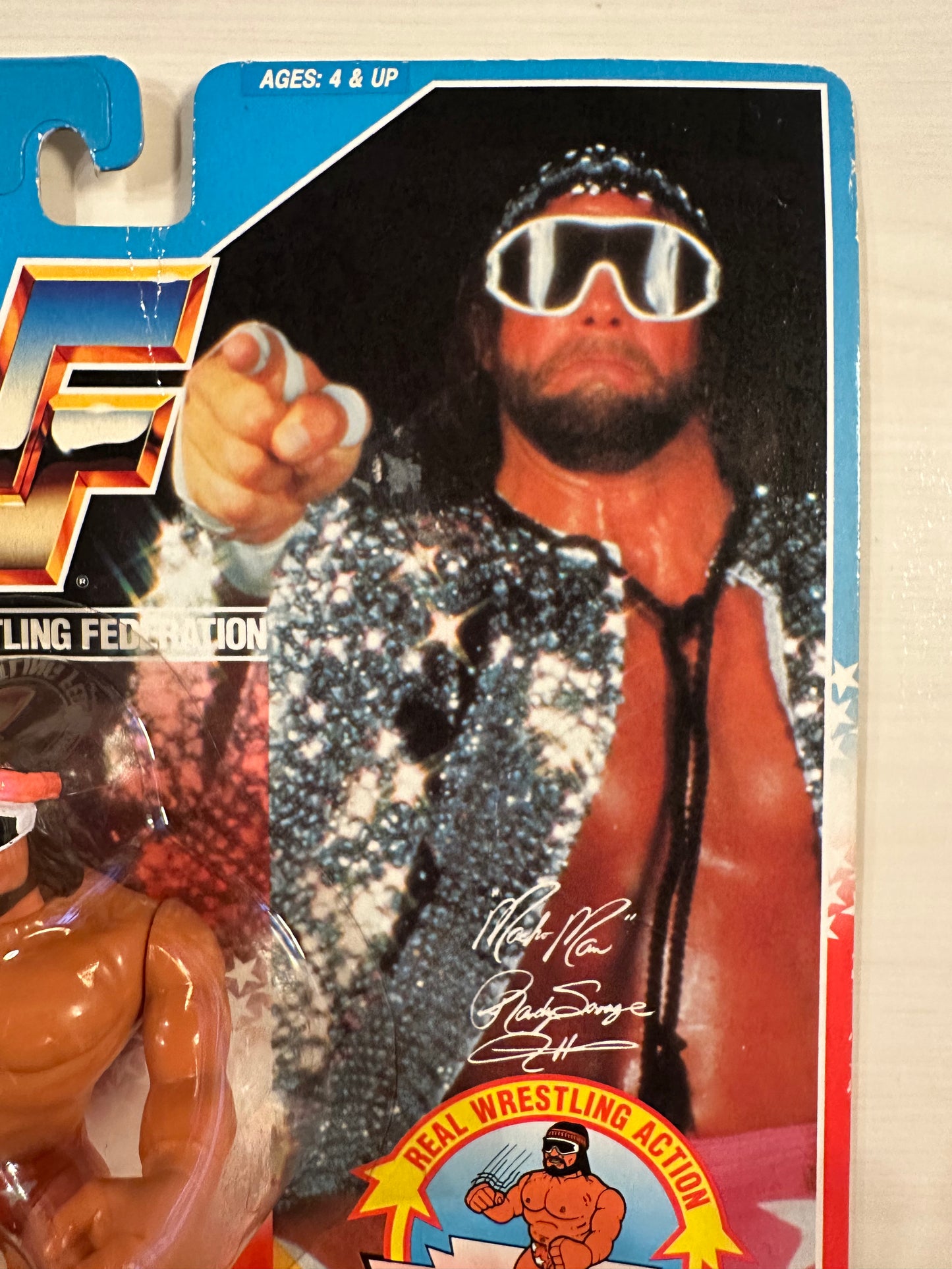 Macho Man Randy Savage Series 1 WWF Hasbro
