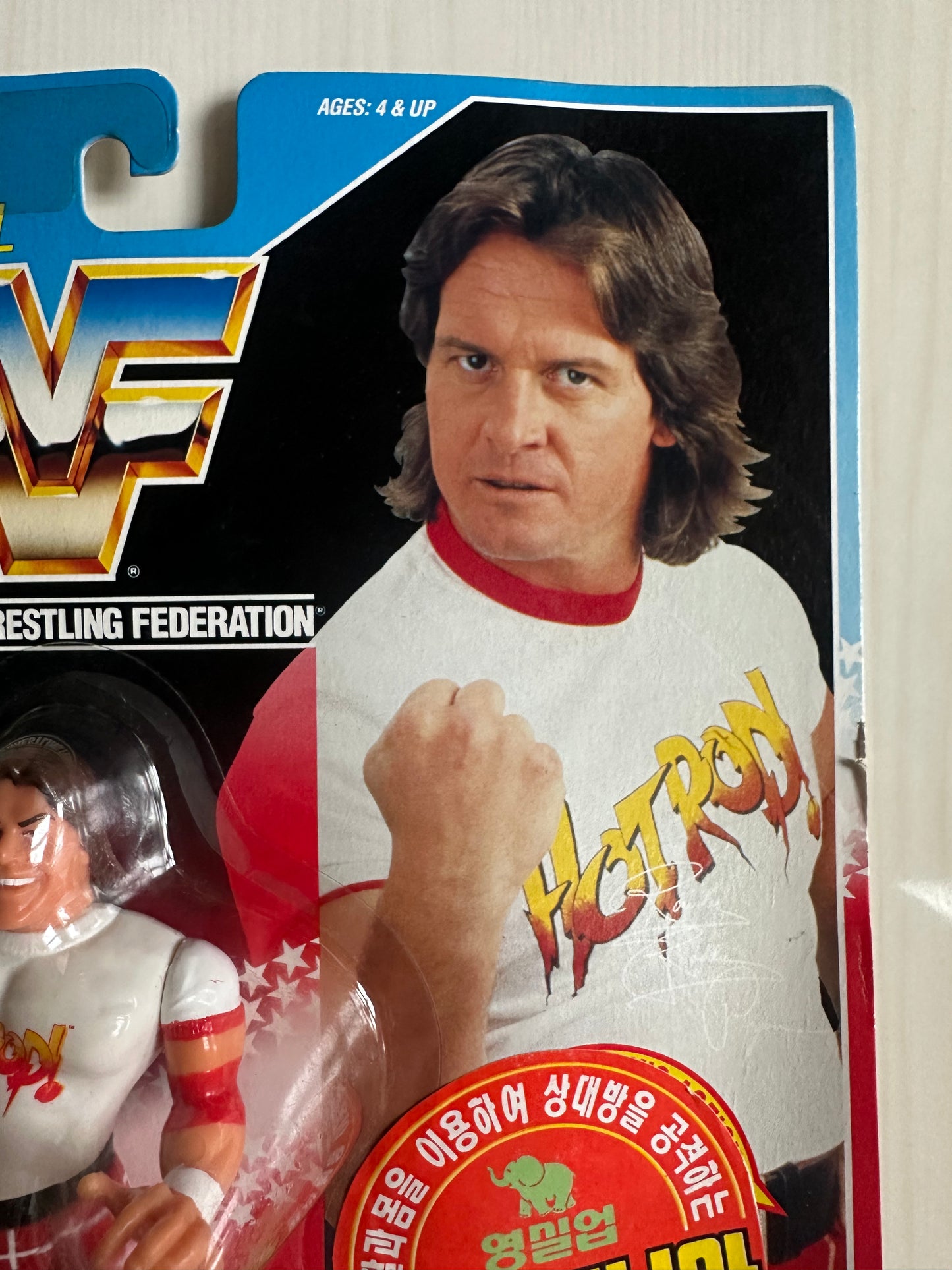 Rowdy Roddy Piper Series 2 WWF Hasbro MOC Korean variant