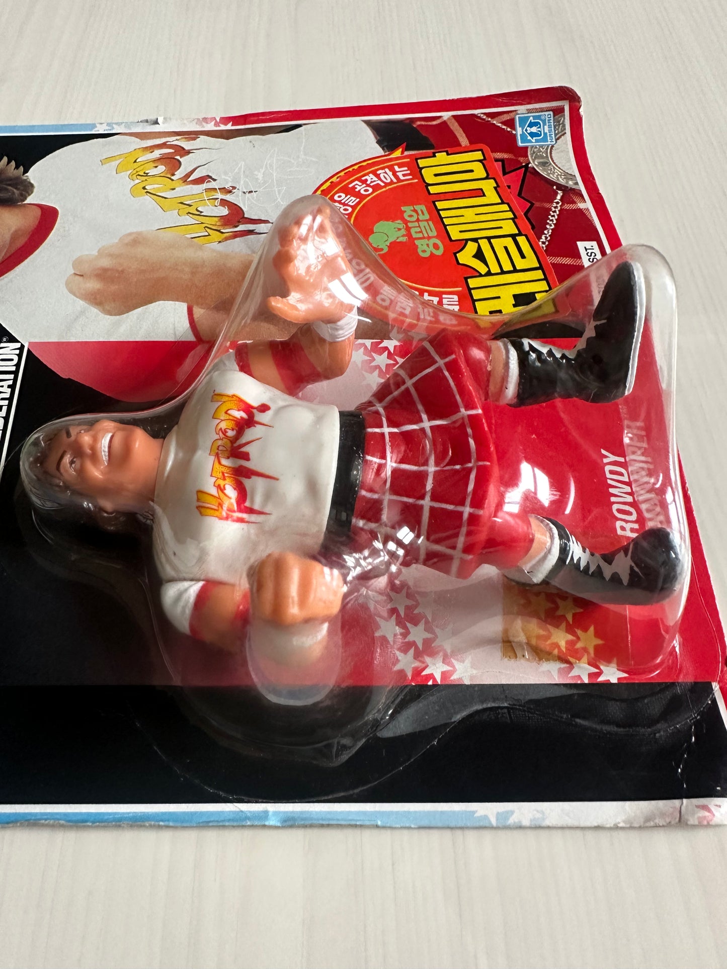 Rowdy Roddy Piper Series 2 WWF Hasbro MOC Korean variant