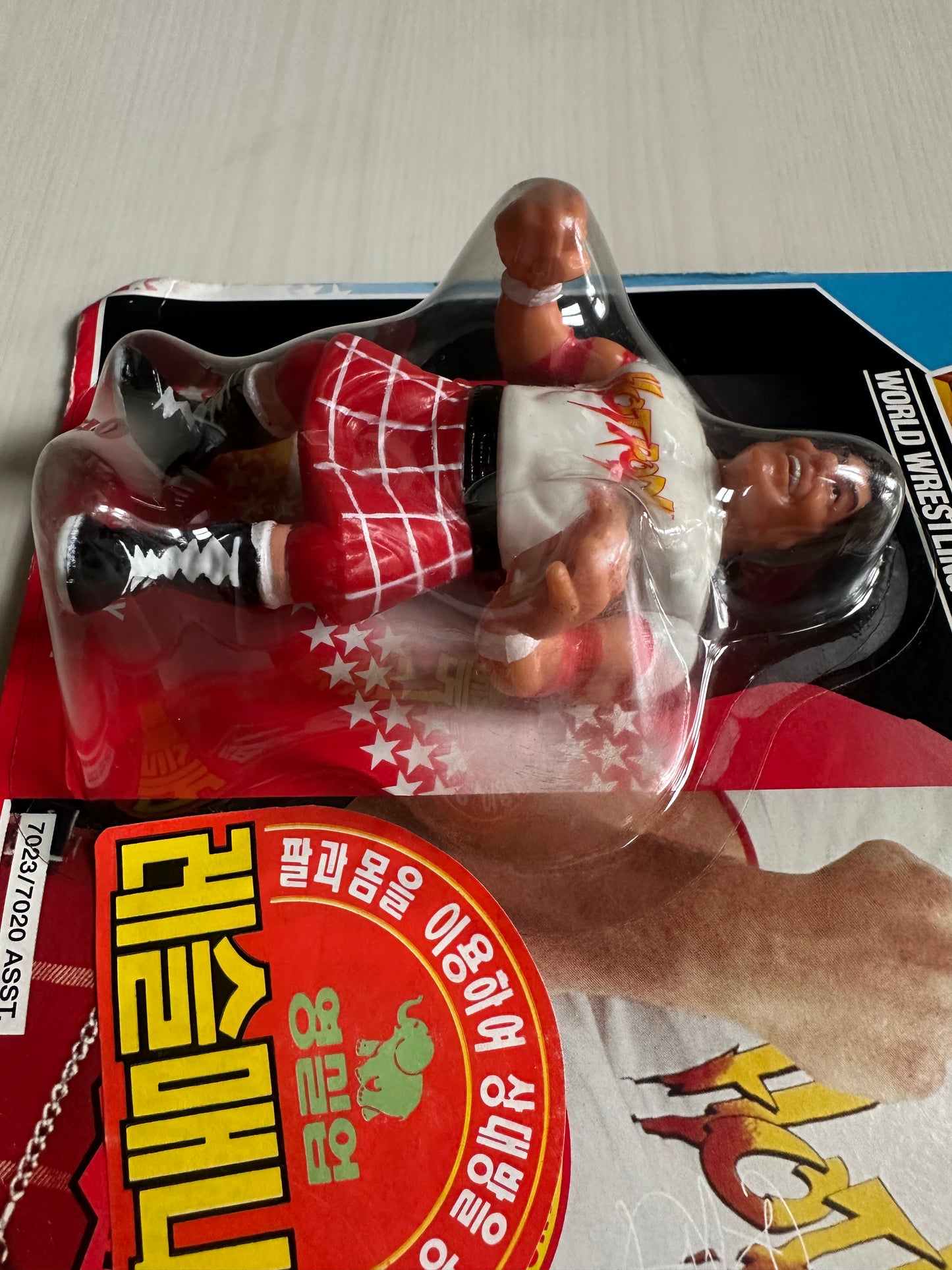 Rowdy Roddy Piper Series 2 WWF Hasbro MOC Korean variant