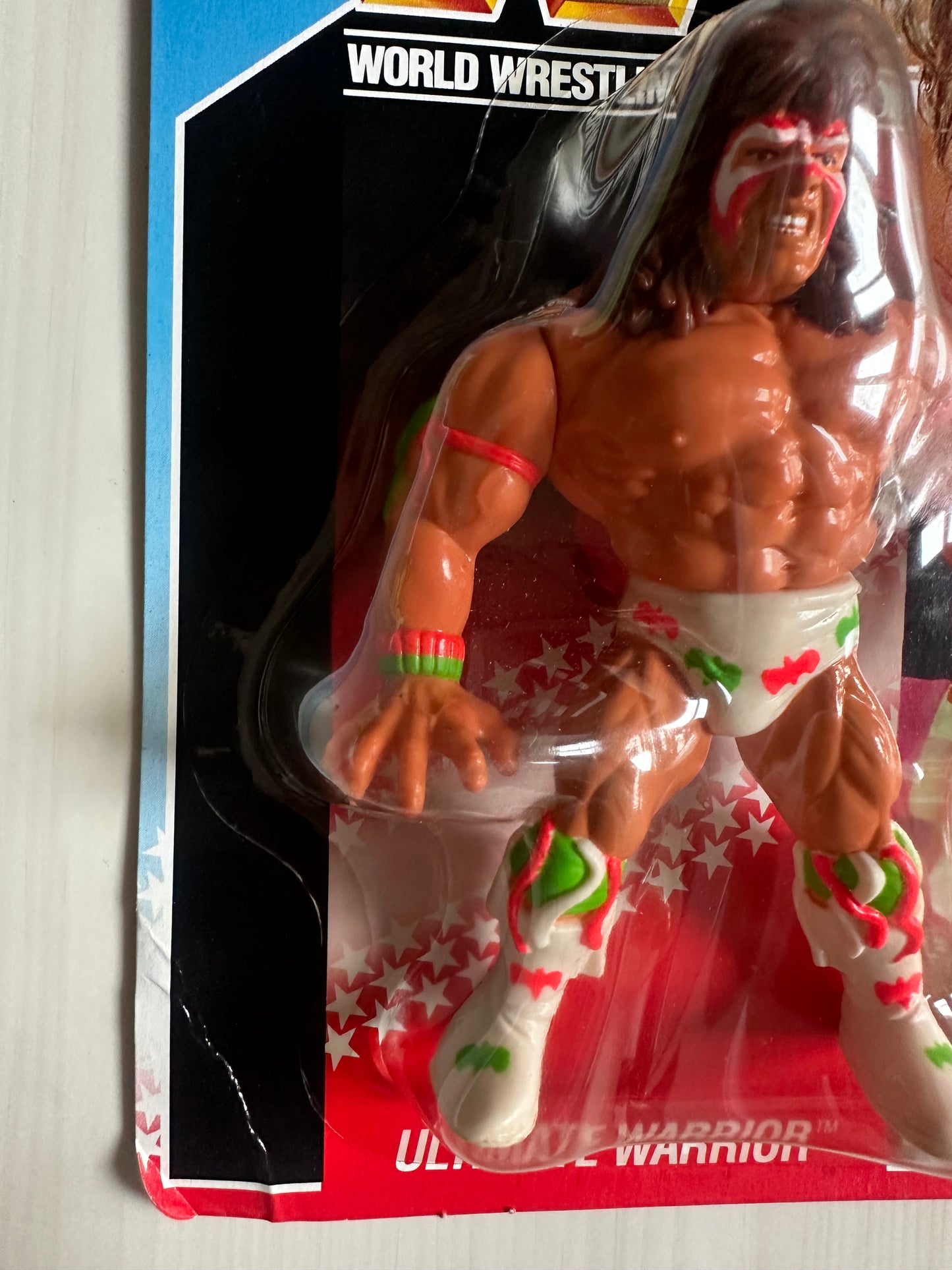 Ultimate Warrior Series 2 WWF Hasbro MOC figure