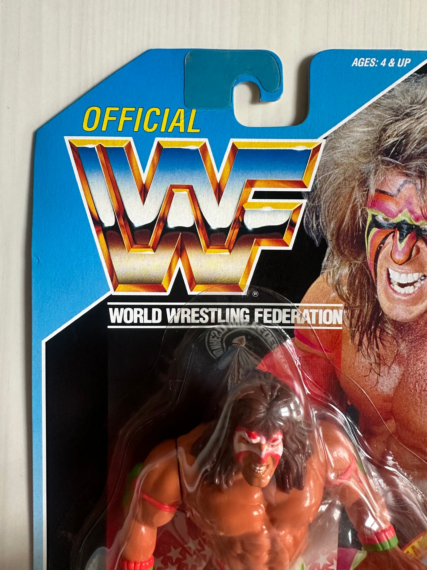 Ultimate Warrior Series 2 WWF Hasbro MOC figure