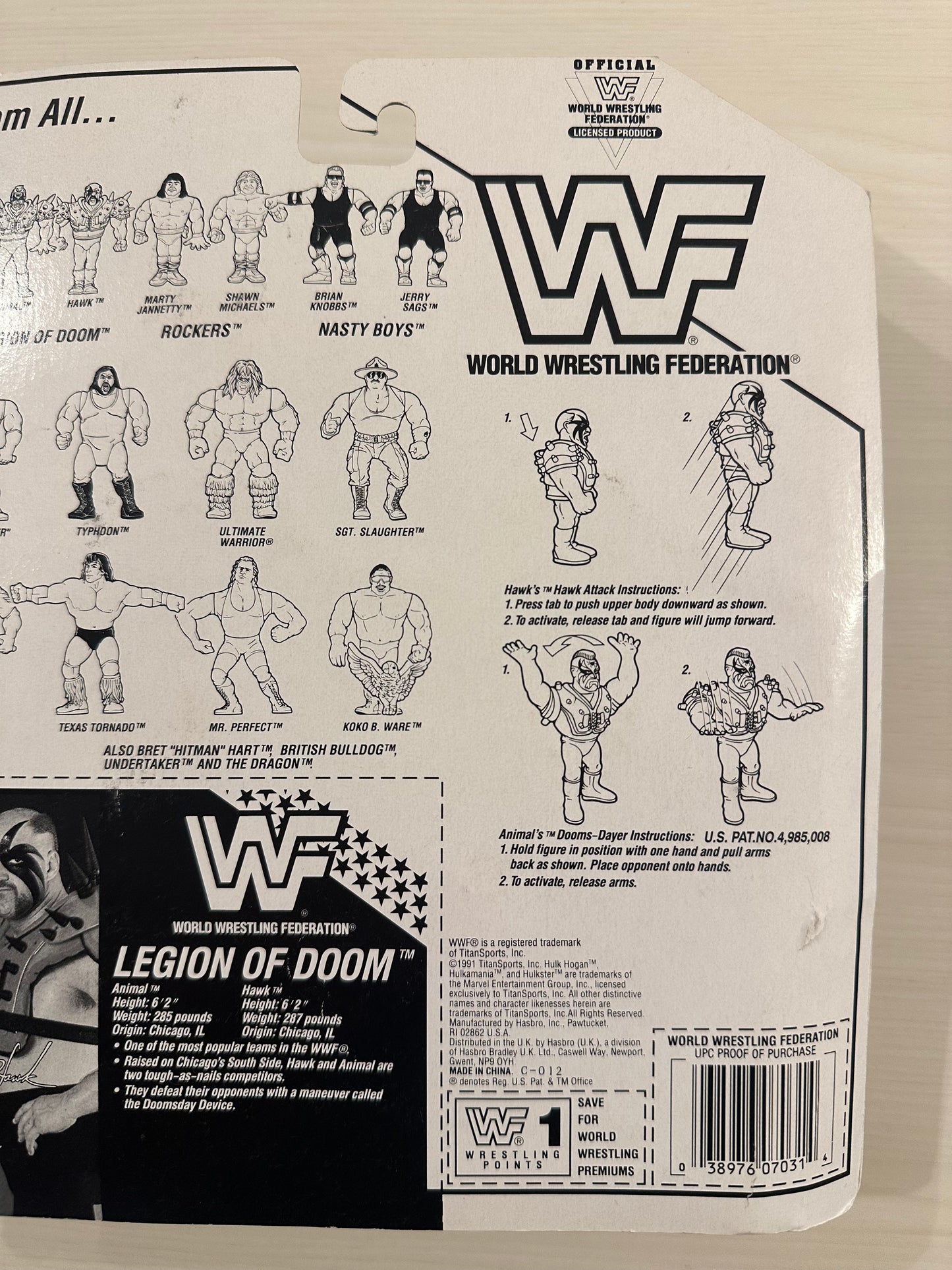 The Legion of Doom Series 2 WWF Hasbro