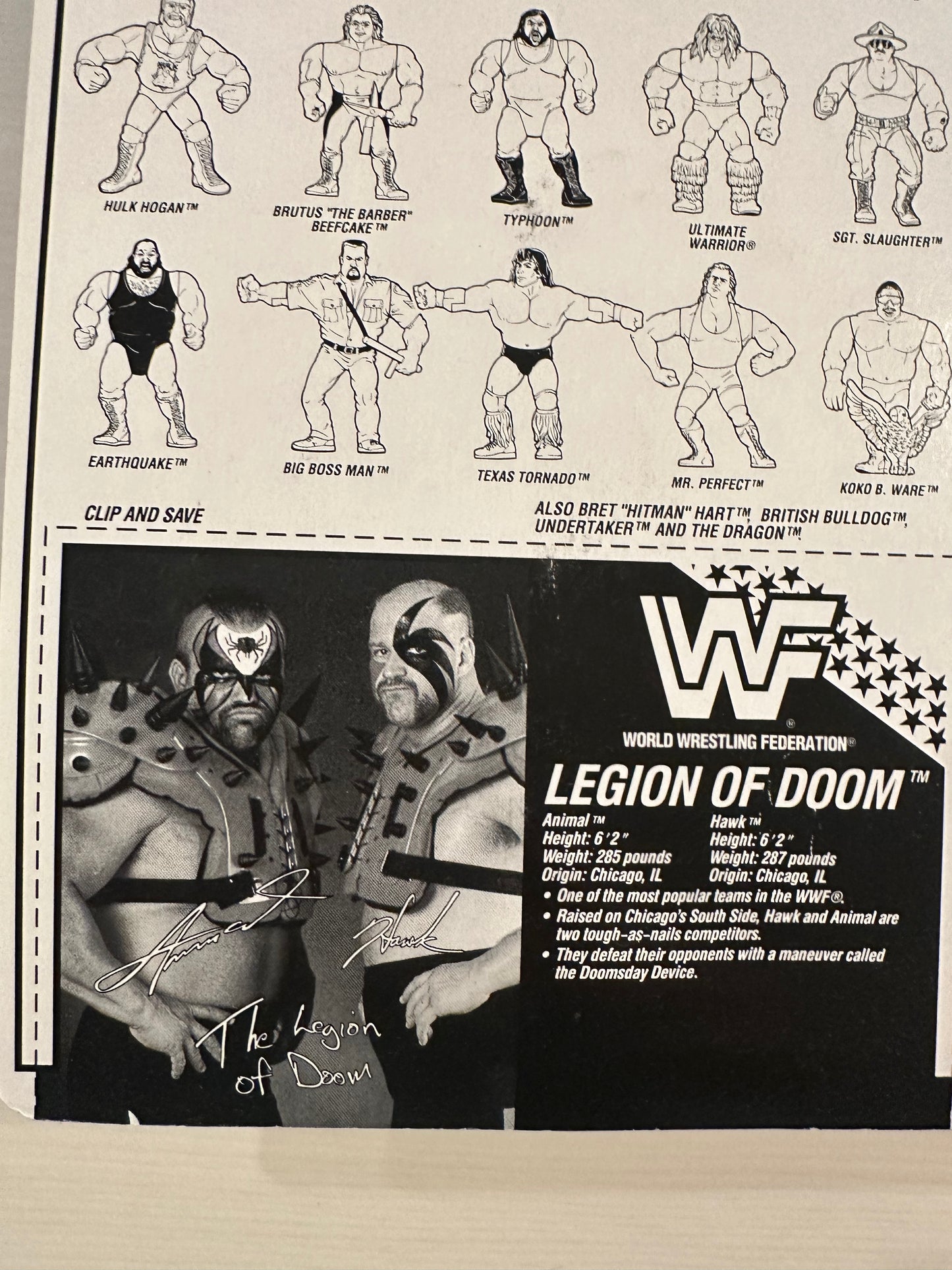 The Legion of Doom Series 2 WWF Hasbro