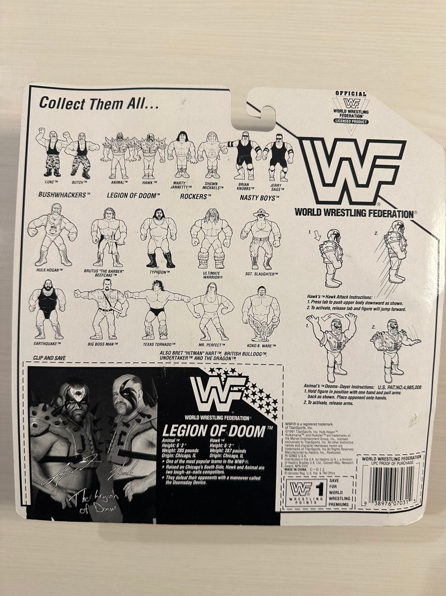 The Legion of Doom Series 2 WWF Hasbro