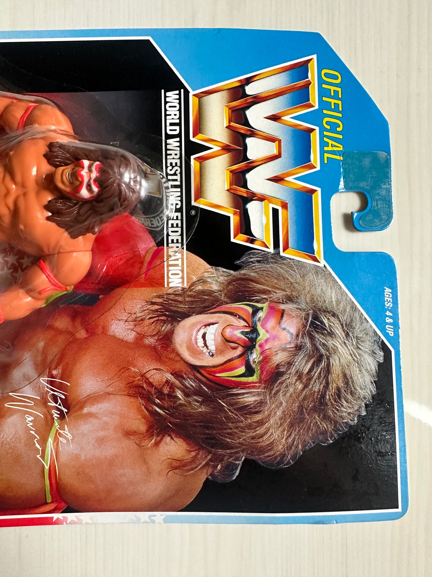Ultimate Warrior Series 2 WWF Hasbro MOC figure