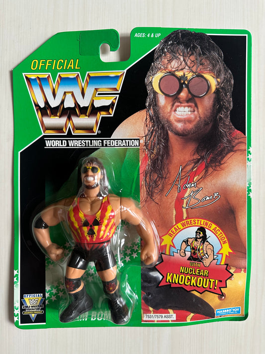 Adam Bomb Series 11 WWF Hasbro MOC figure
