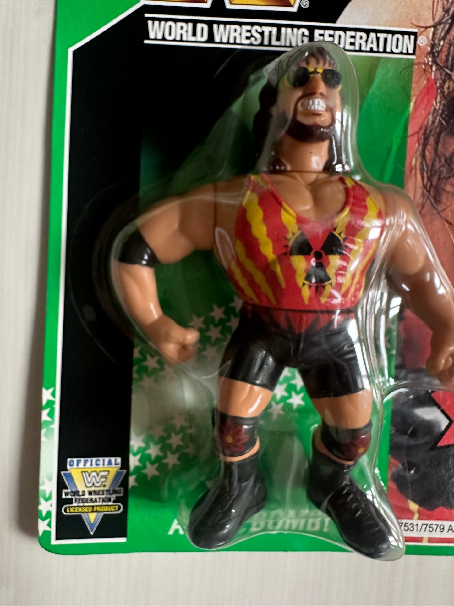 Adam Bomb Series 11 WWF Hasbro MOC figure