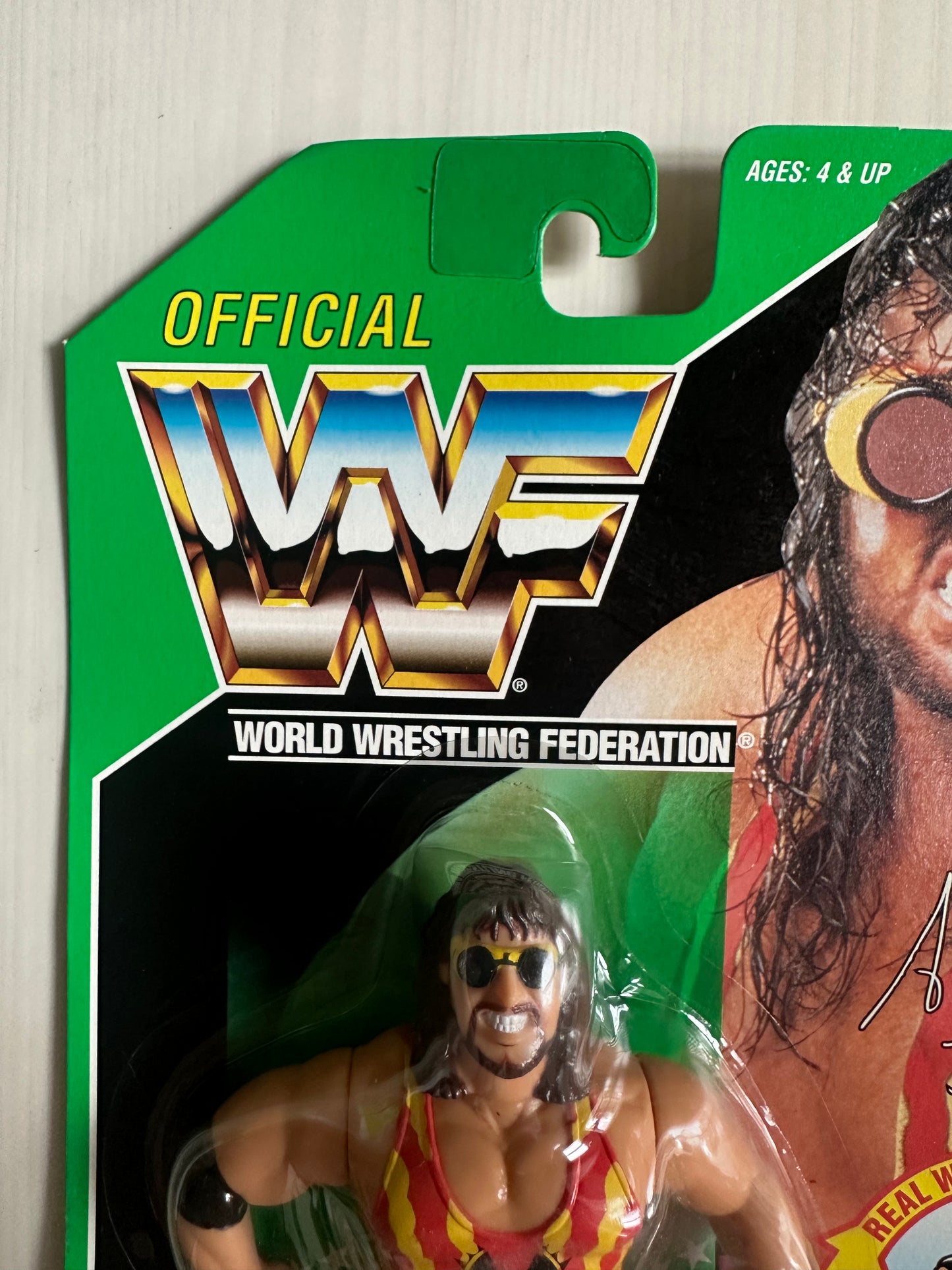 Adam Bomb Series 11 WWF Hasbro MOC figure