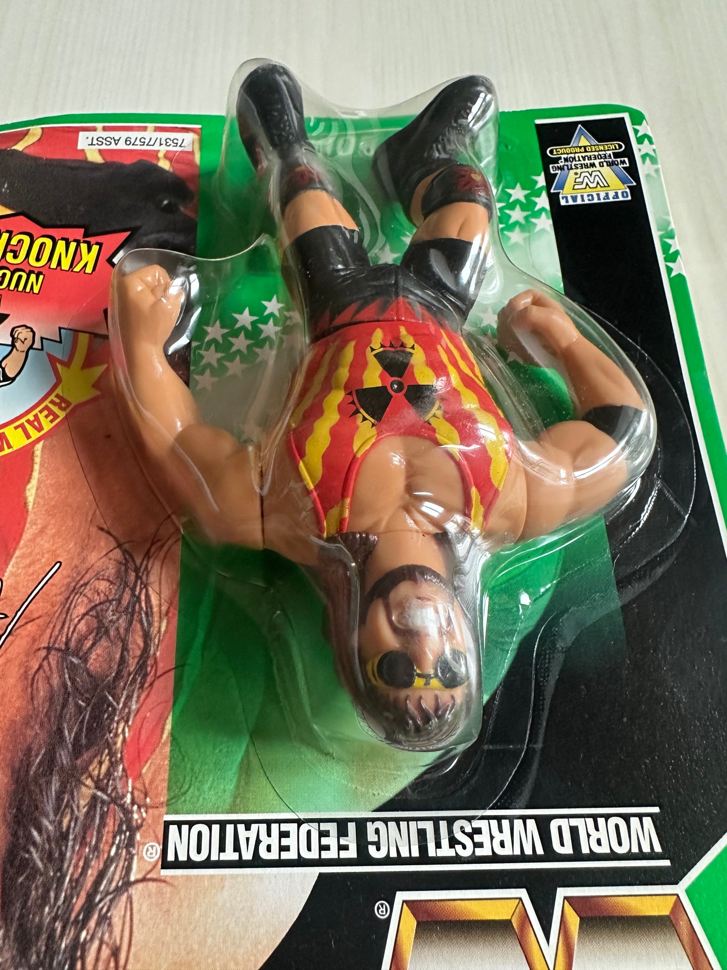 Adam Bomb Series 11 WWF Hasbro MOC figure