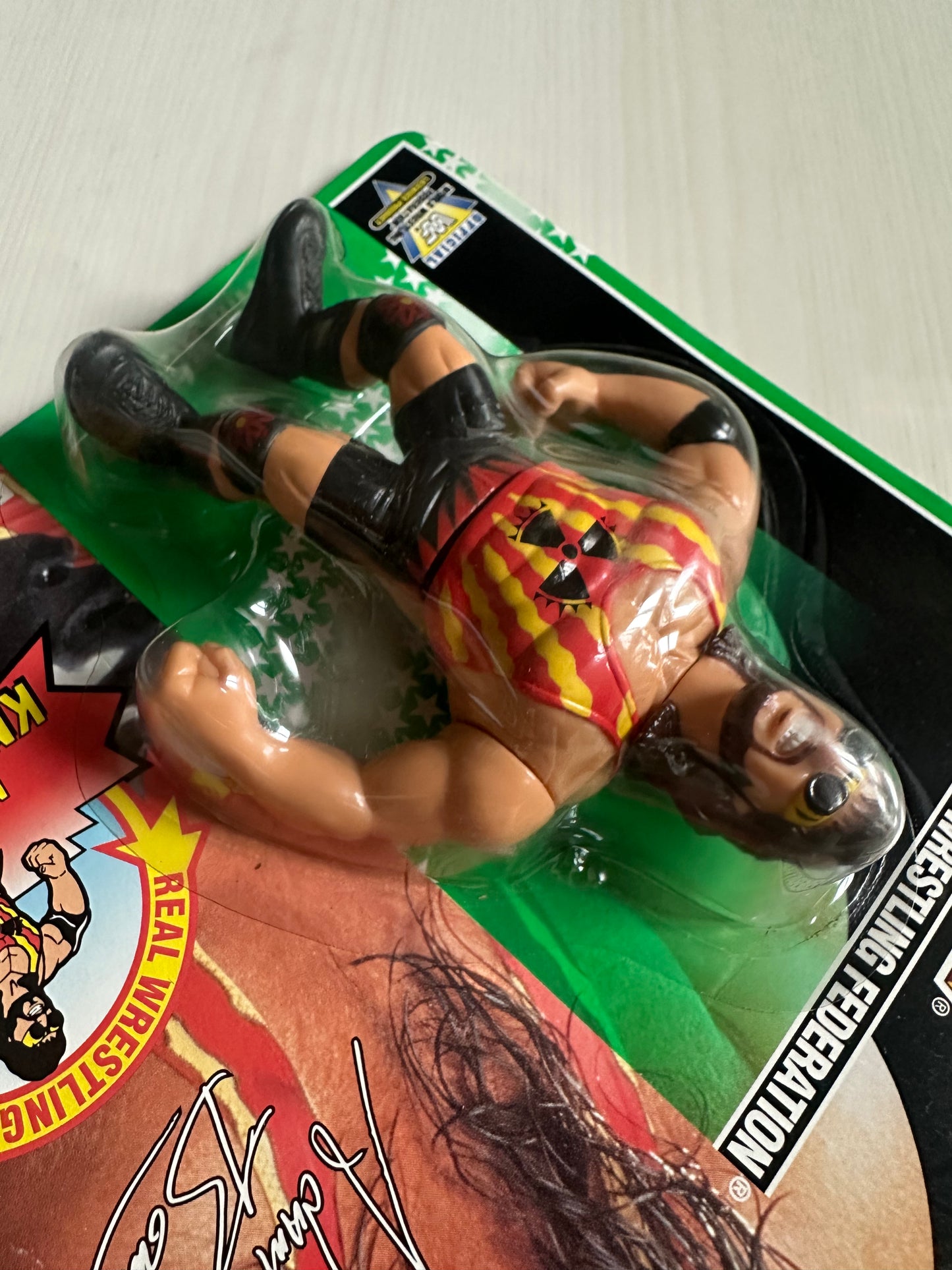 Adam Bomb Series 11 WWF Hasbro MOC figure