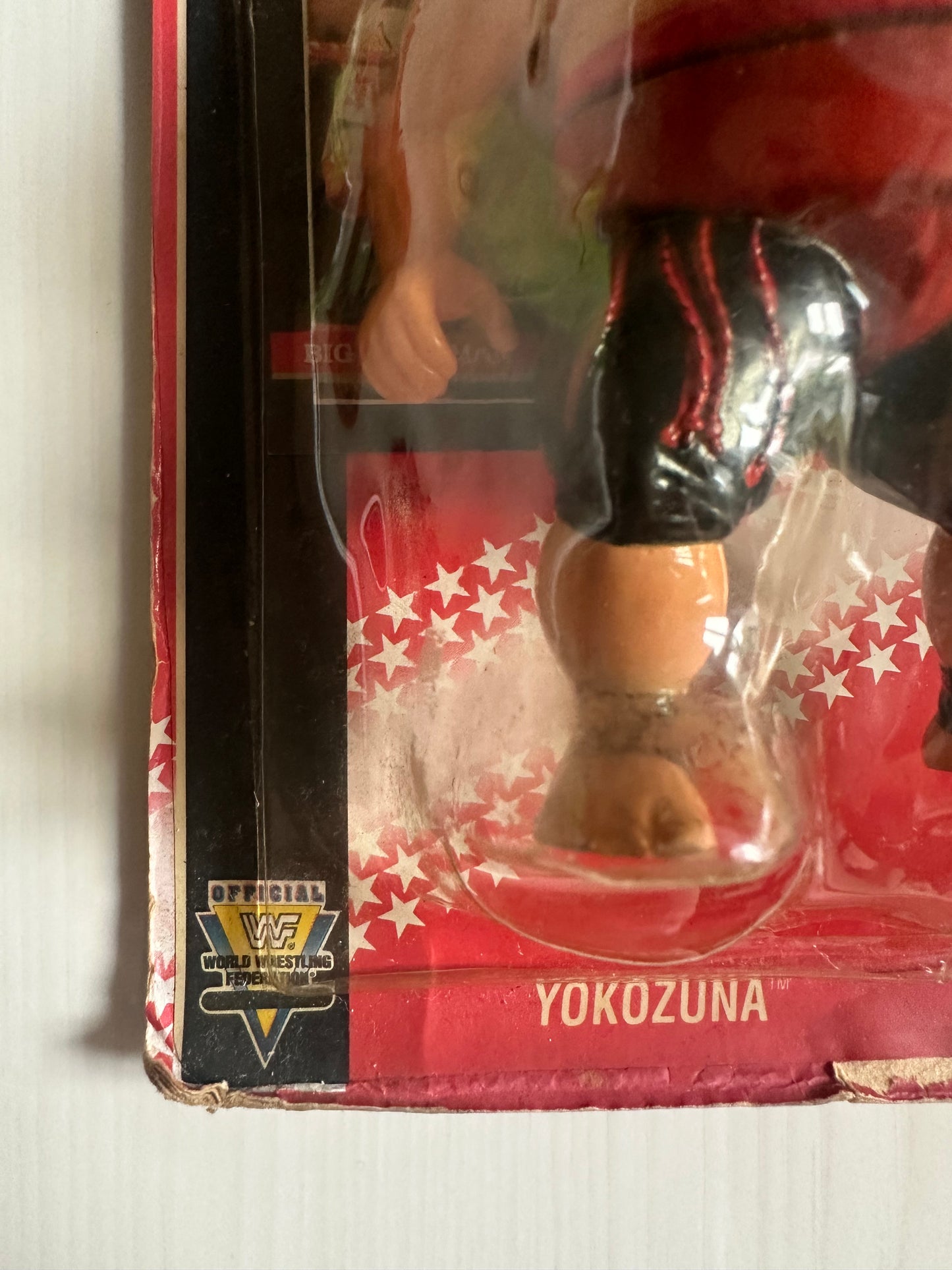 Yokozuna Series 8 WWF Hasbro MOC Funskool figure