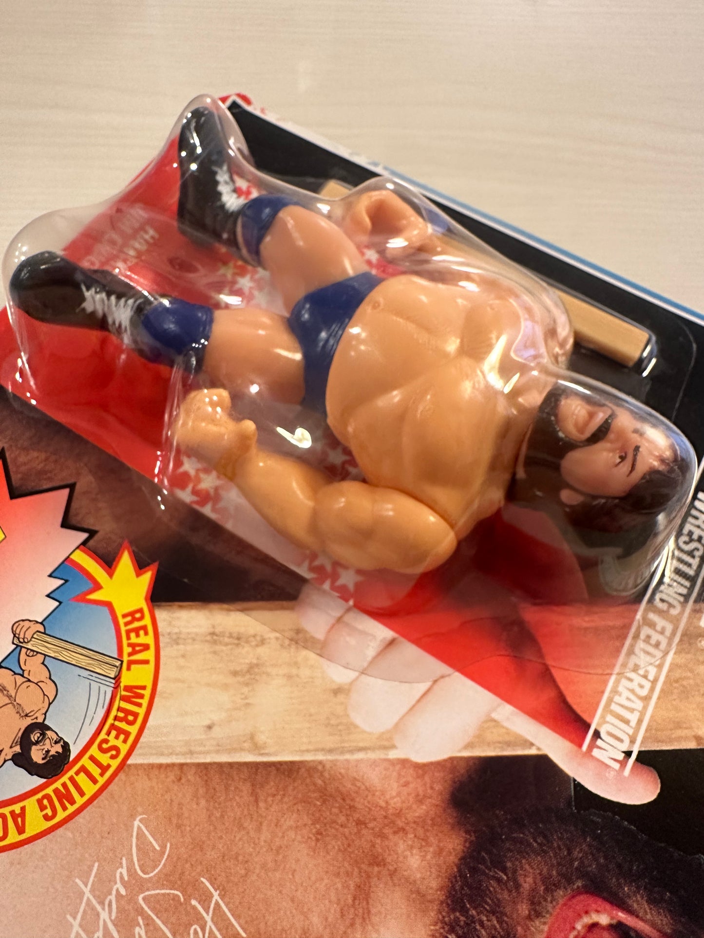 Hacksaw Jim Duggan Series 2 WWF Hasbro