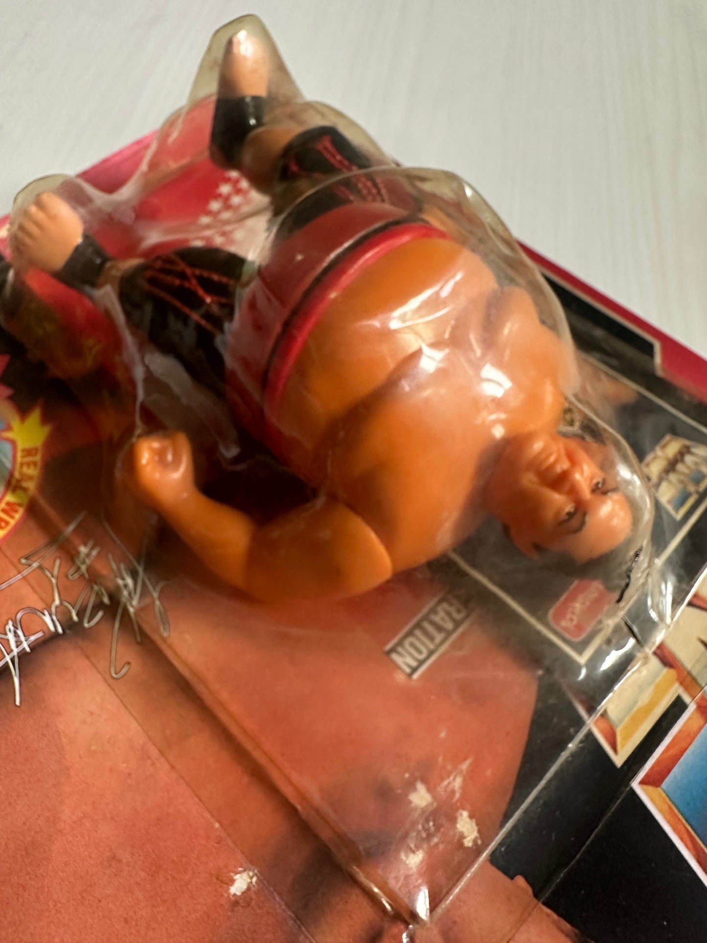 Yokozuna Series 8 WWF Hasbro MOC Funskool figure