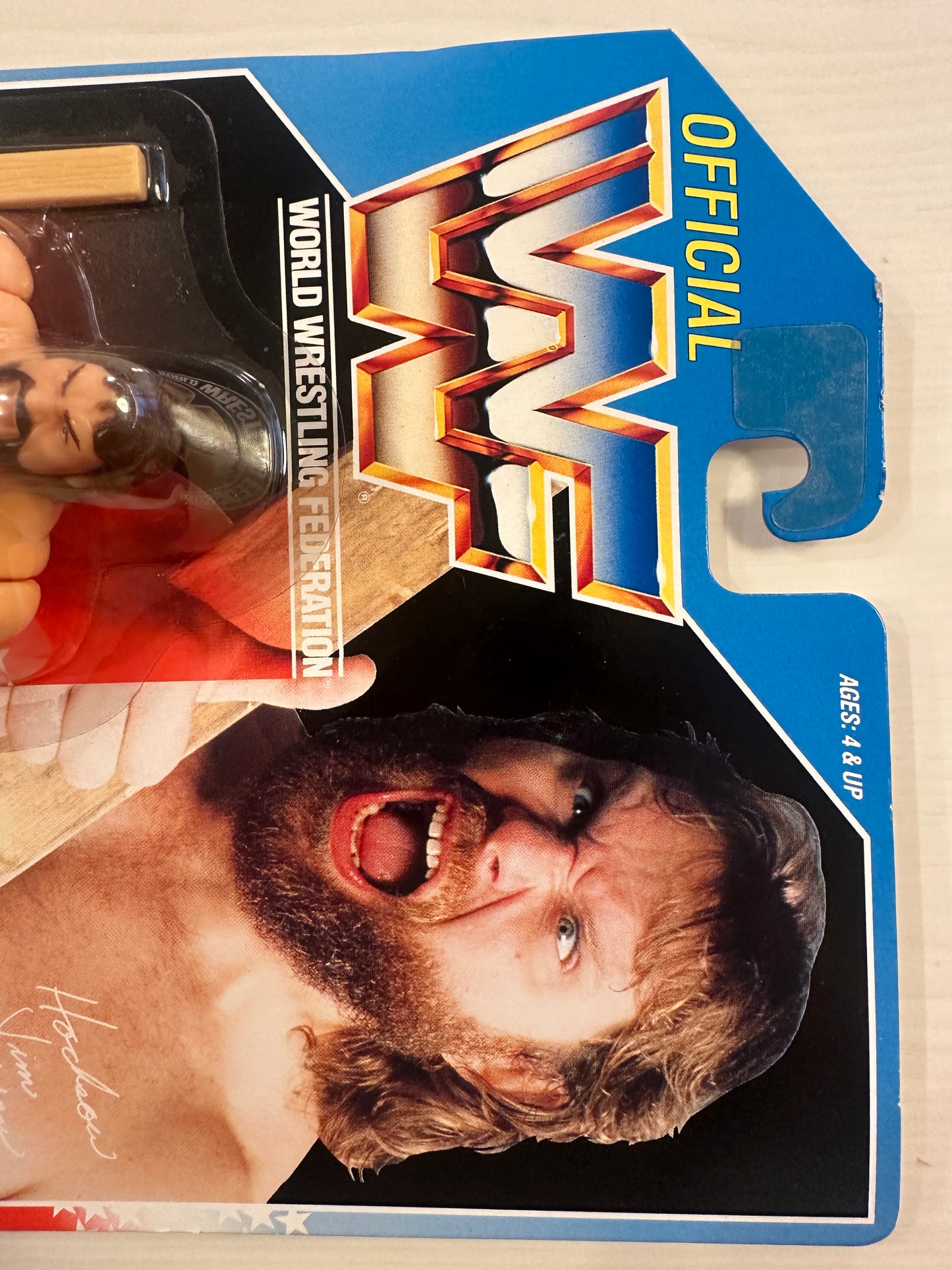 Hacksaw Jim Duggan Series 2 WWF Hasbro