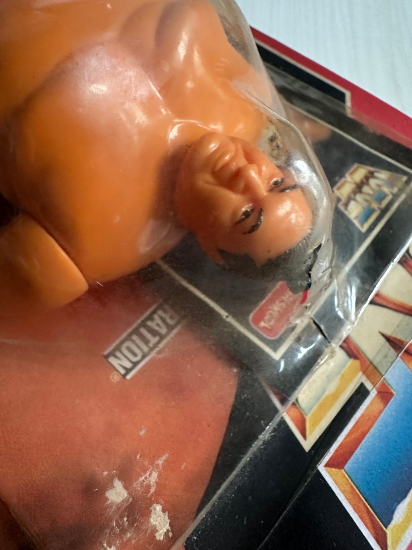 Yokozuna Series 8 WWF Hasbro MOC Funskool figure