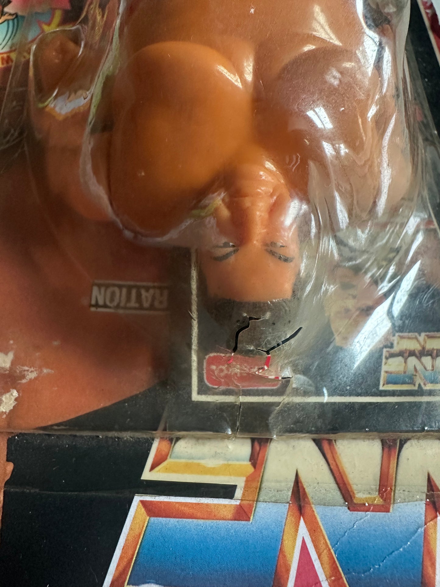 Yokozuna Series 8 WWF Hasbro MOC Funskool figure