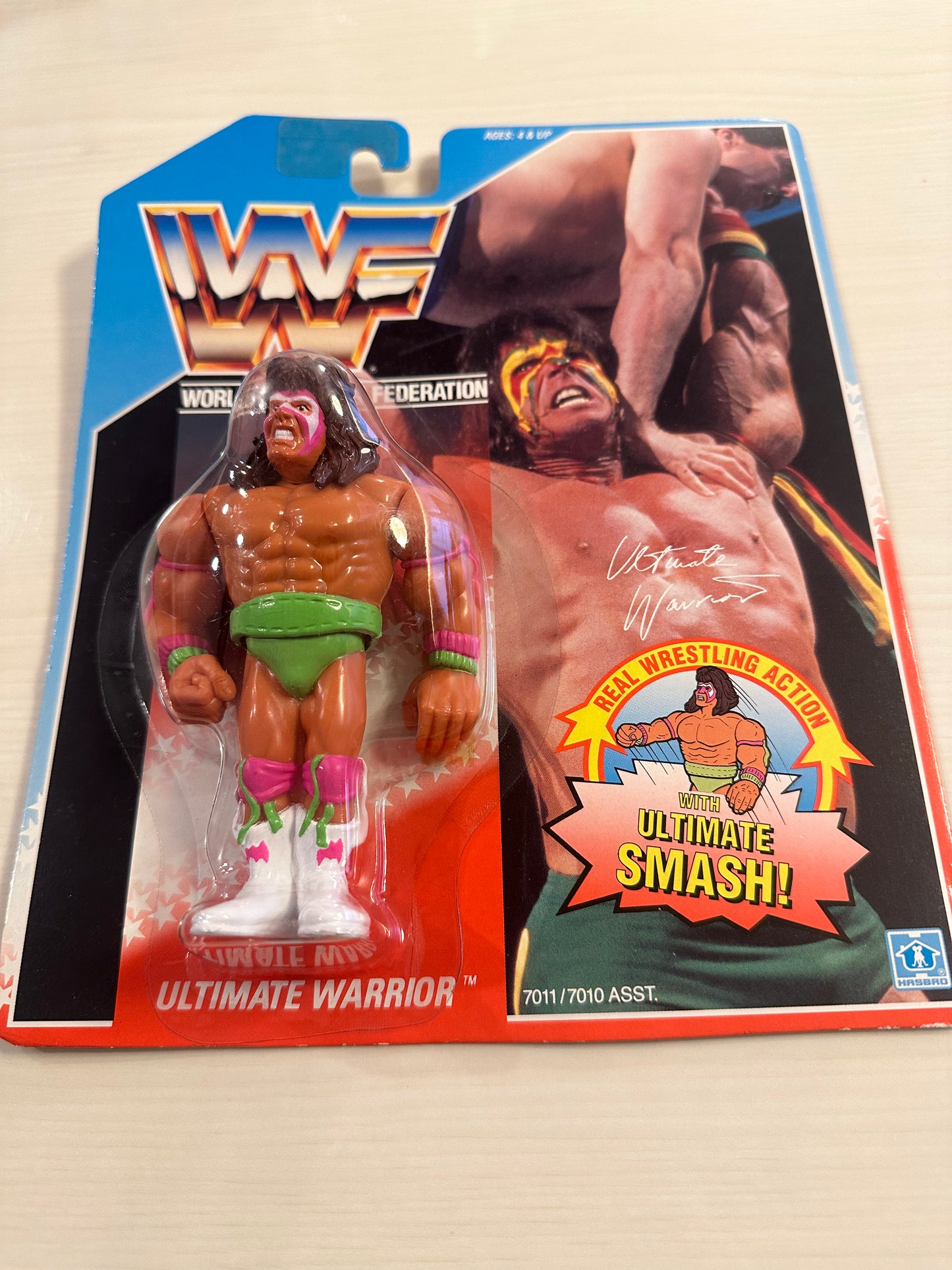 Ultimate Warrior Series 1 WWF Hasbro
