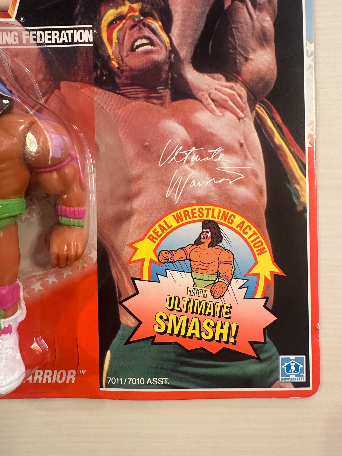 Ultimate Warrior Series 1 WWF Hasbro