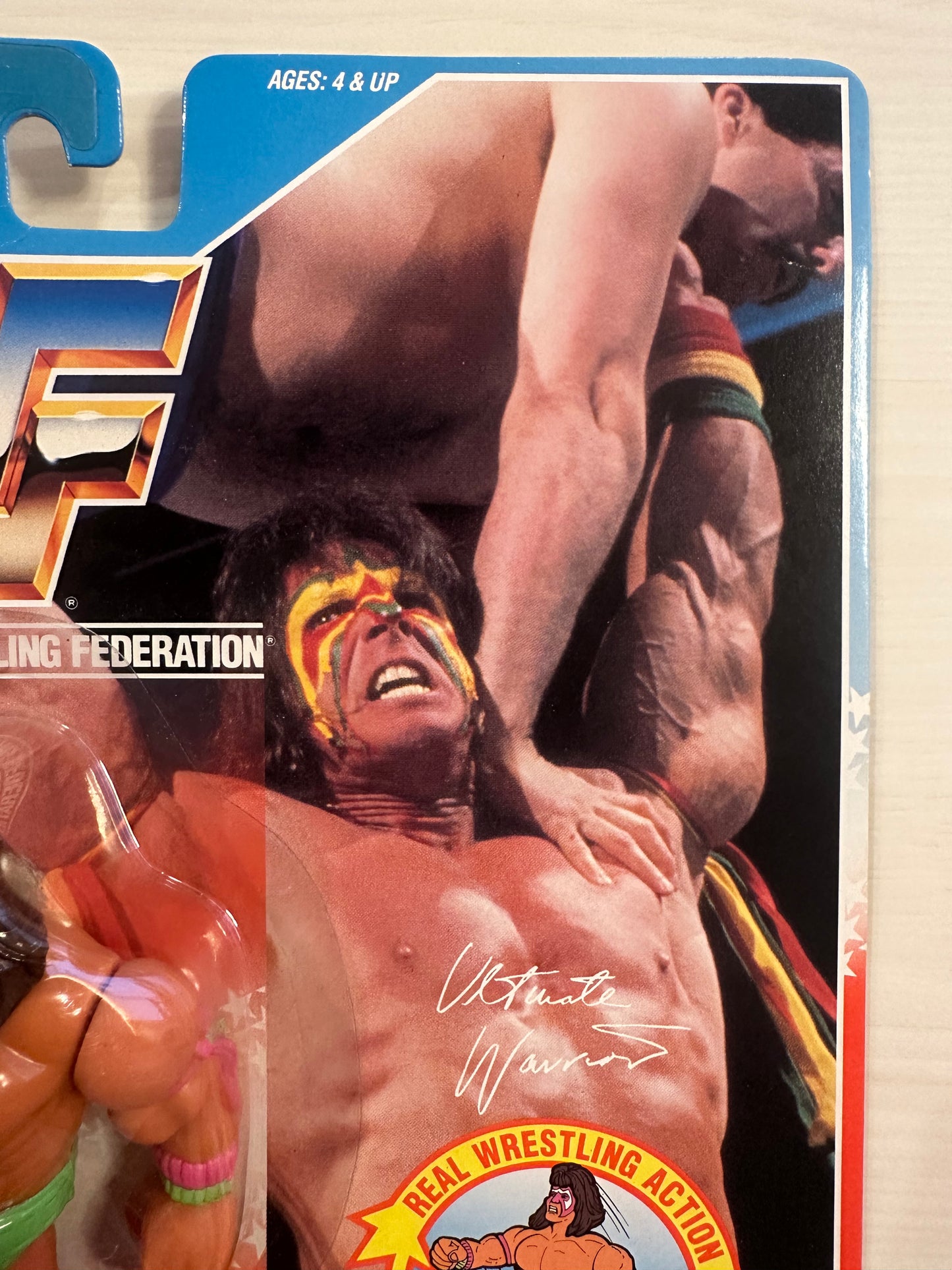 Ultimate Warrior Series 1 WWF Hasbro