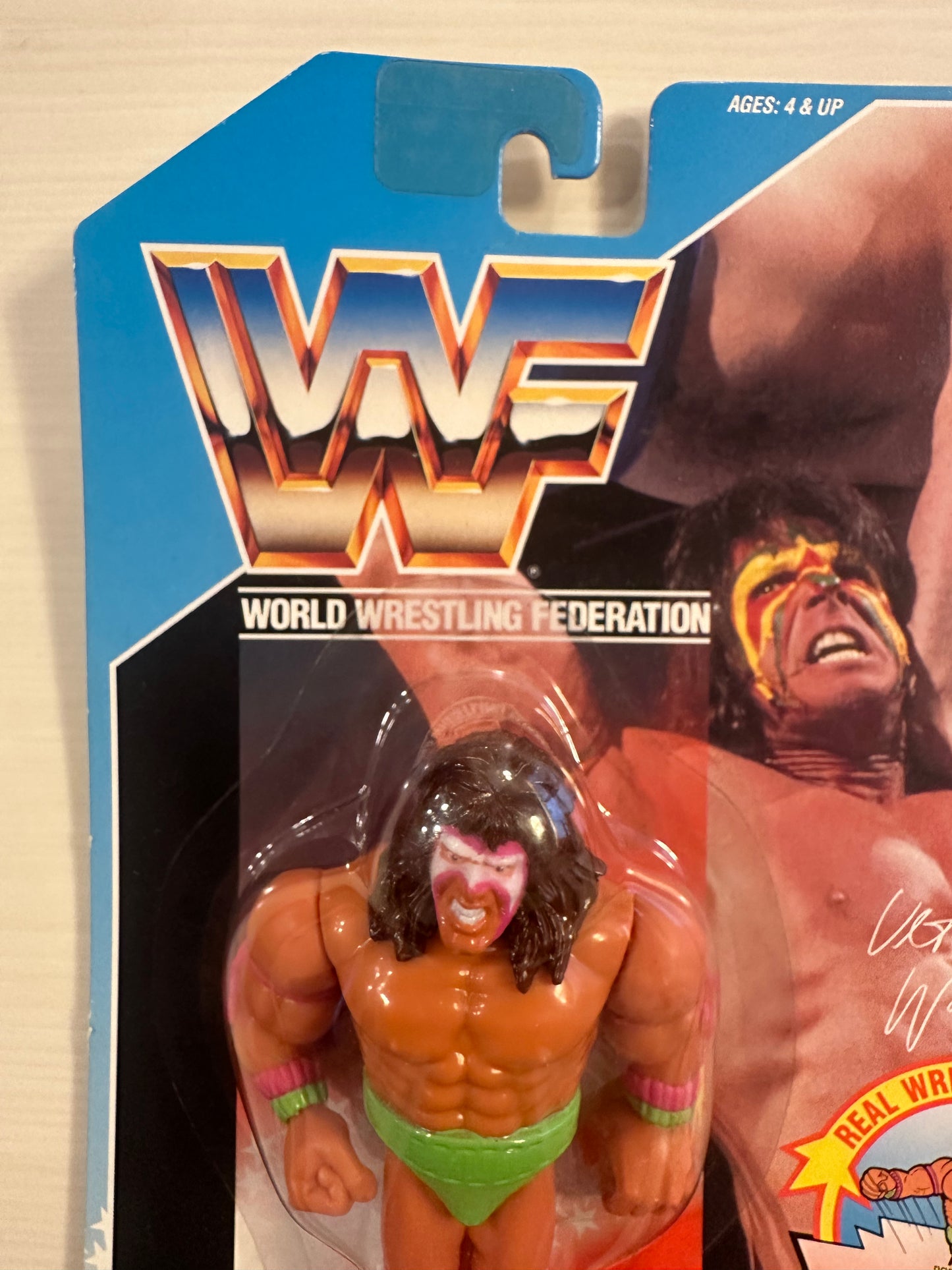 Ultimate Warrior Series 1 WWF Hasbro