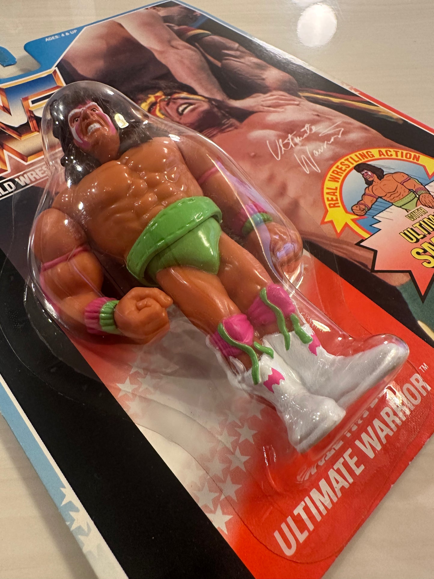 Ultimate Warrior Series 1 WWF Hasbro
