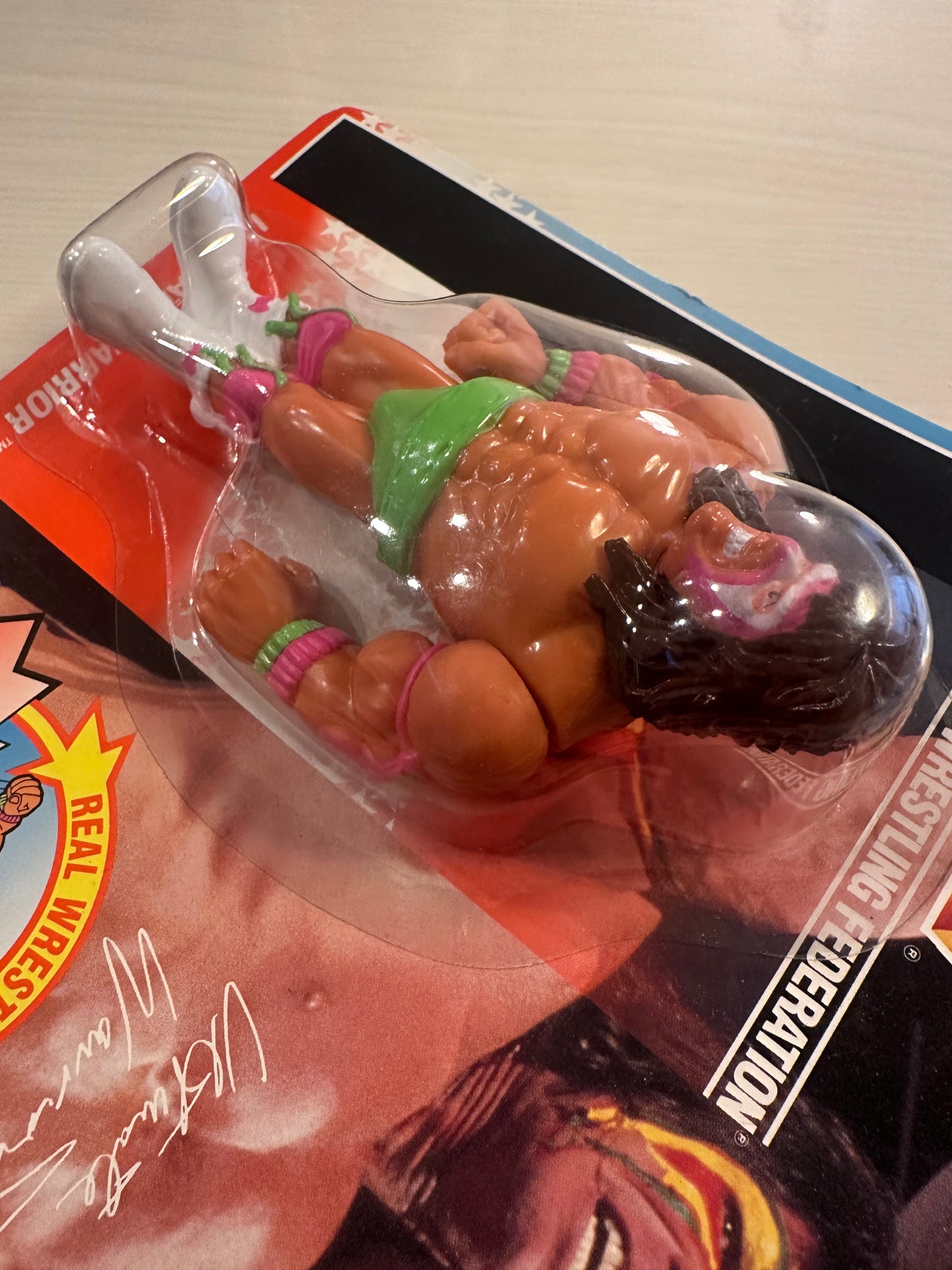 Ultimate Warrior Series 1 WWF Hasbro