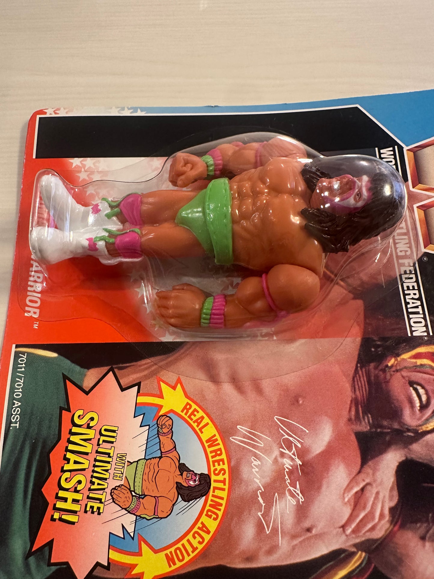 Ultimate Warrior Series 1 WWF Hasbro
