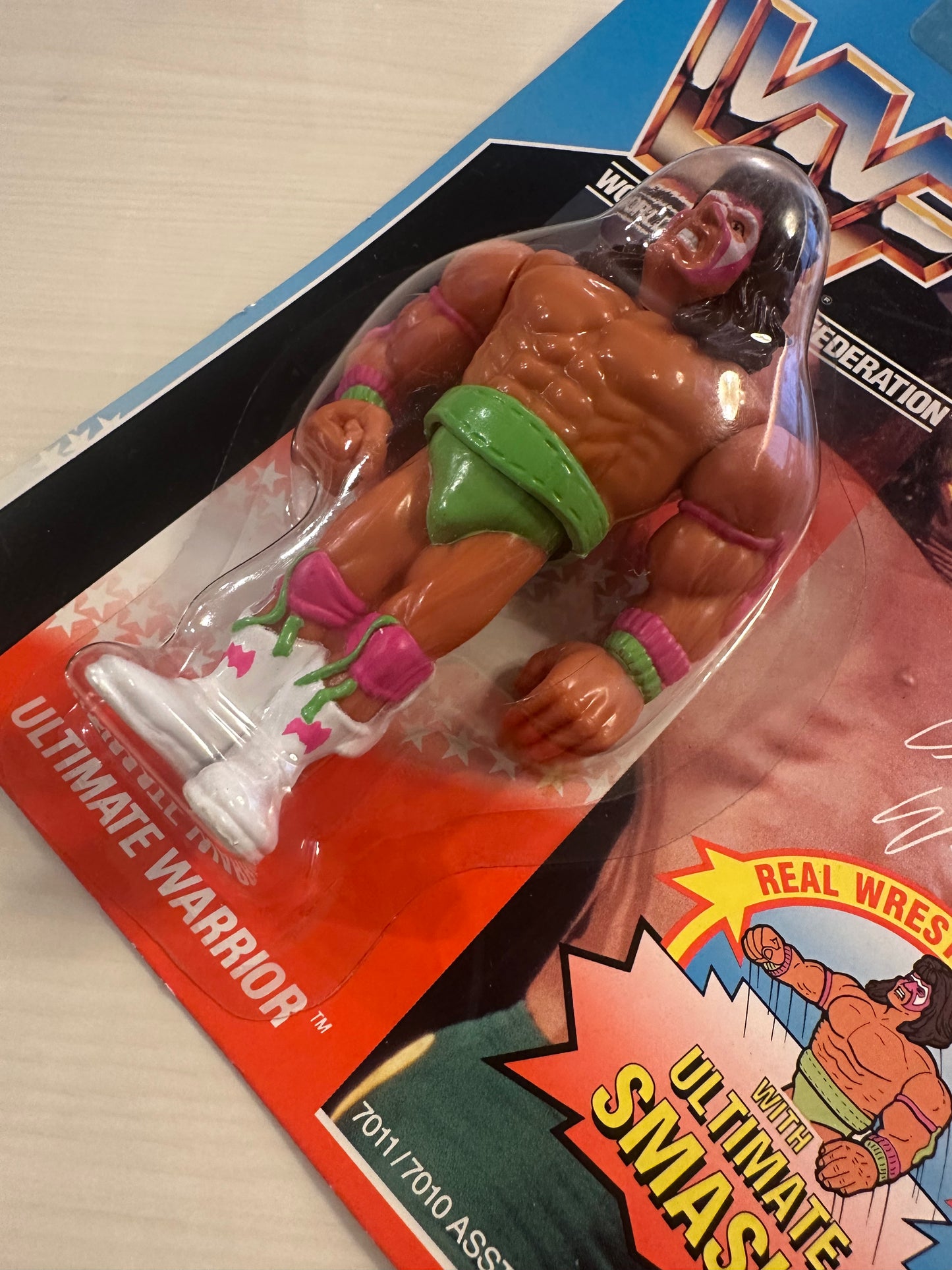 Ultimate Warrior Series 1 WWF Hasbro