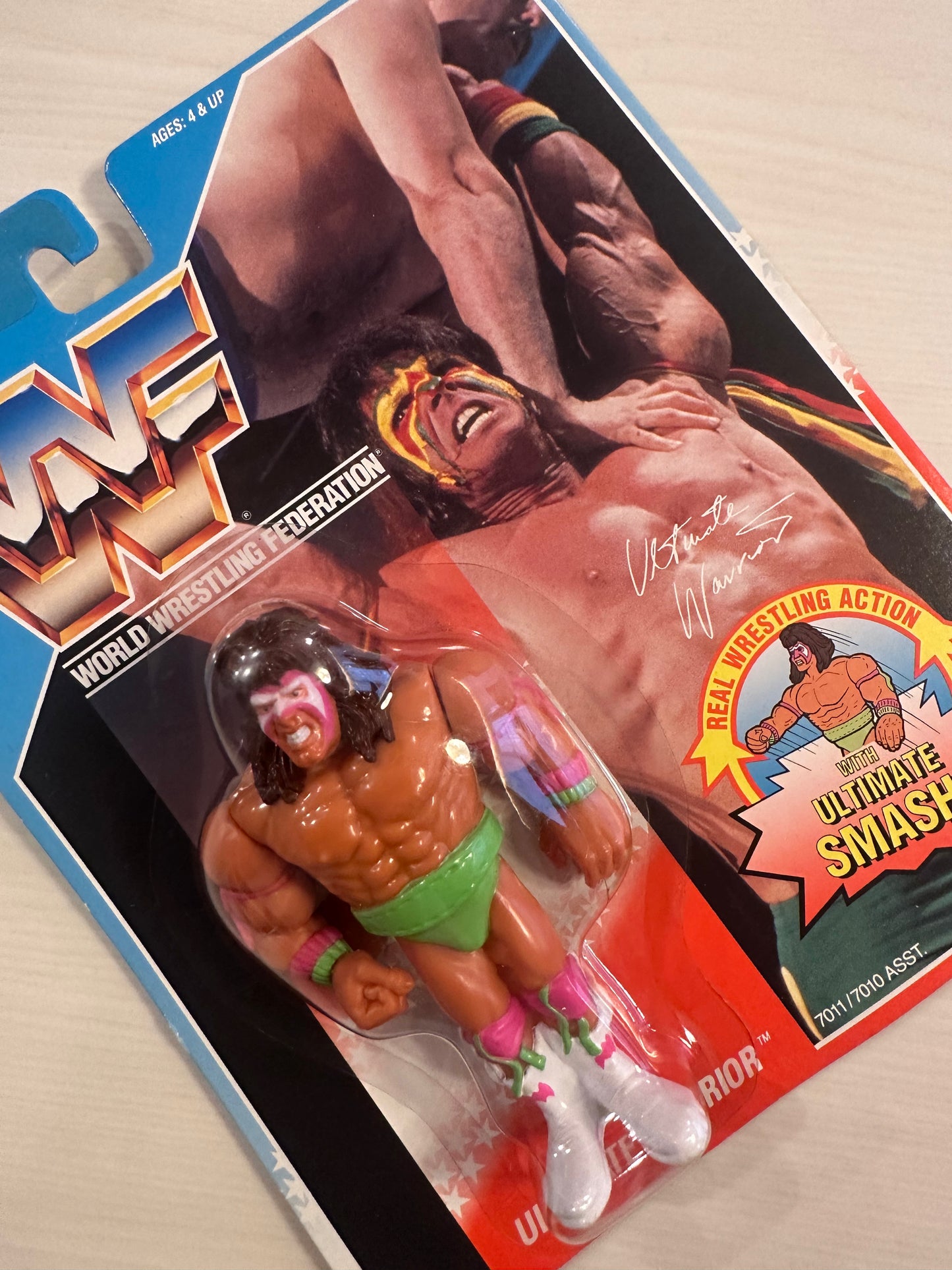Ultimate Warrior Series 1 WWF Hasbro