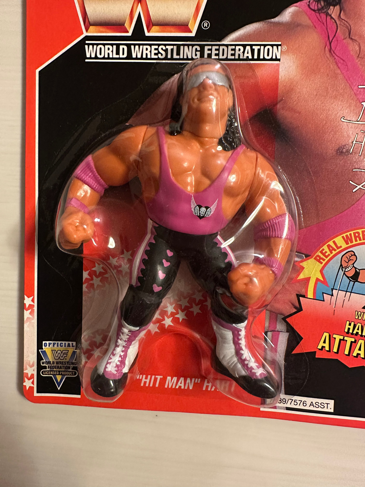 Bret the Hitman Hart Series 8 WWF Hasbro