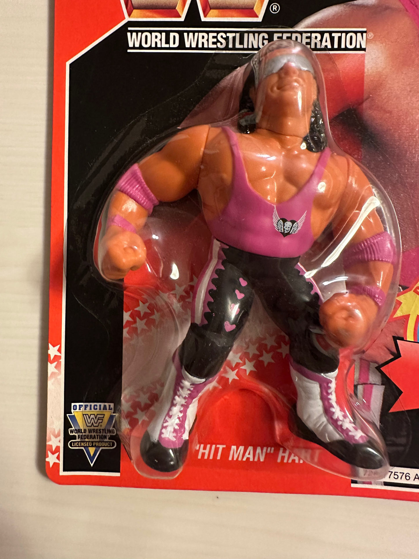 Bret the Hitman Hart Series 8 WWF Hasbro