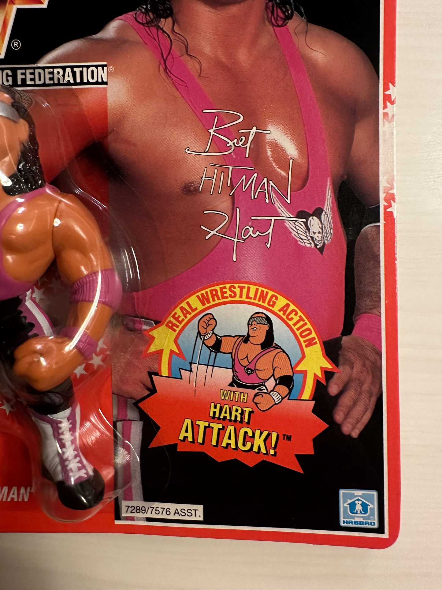 Bret the Hitman Hart Series 8 WWF Hasbro