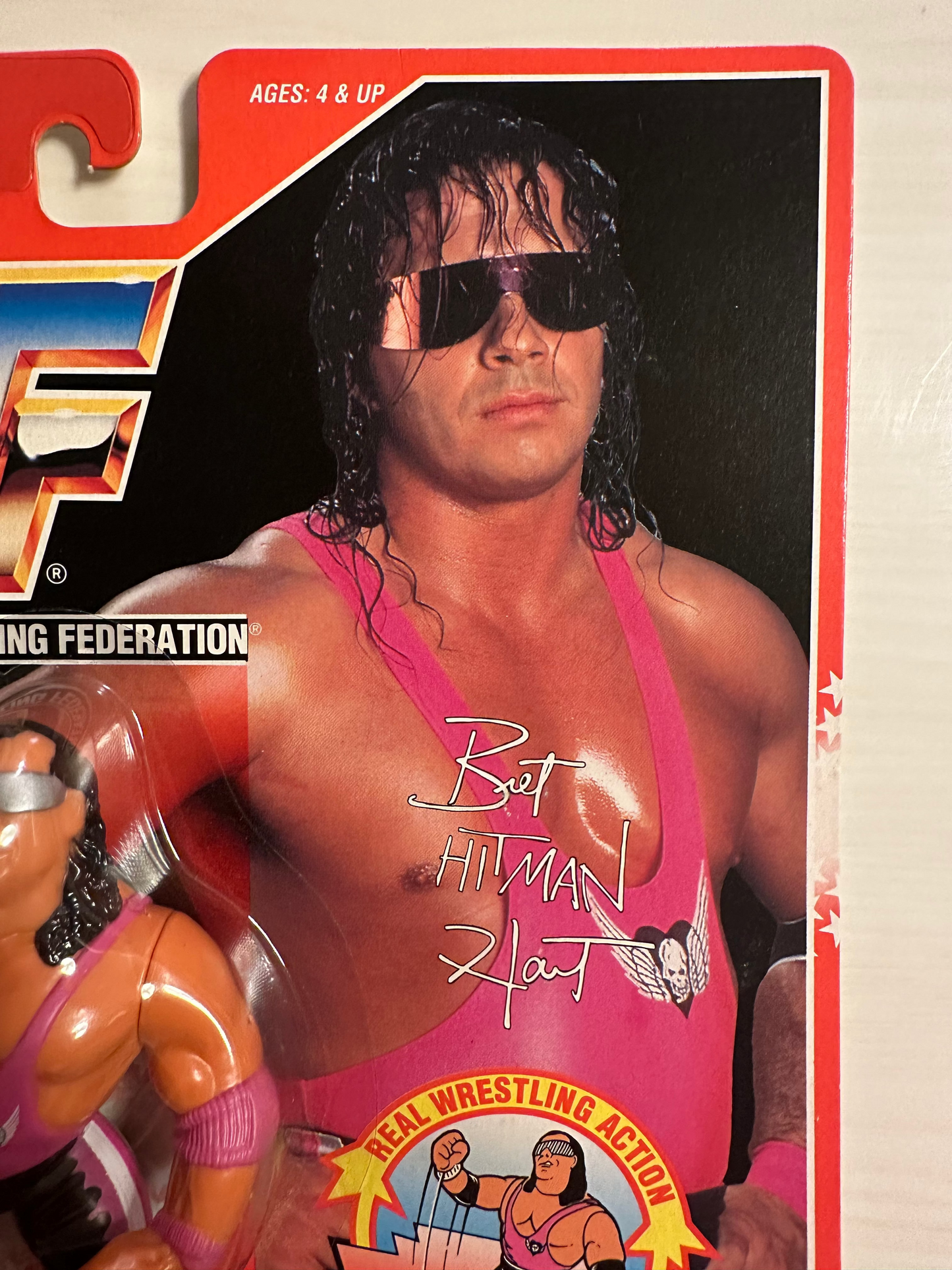 Bret the Hitman Hart Series 8 WWF Hasbro