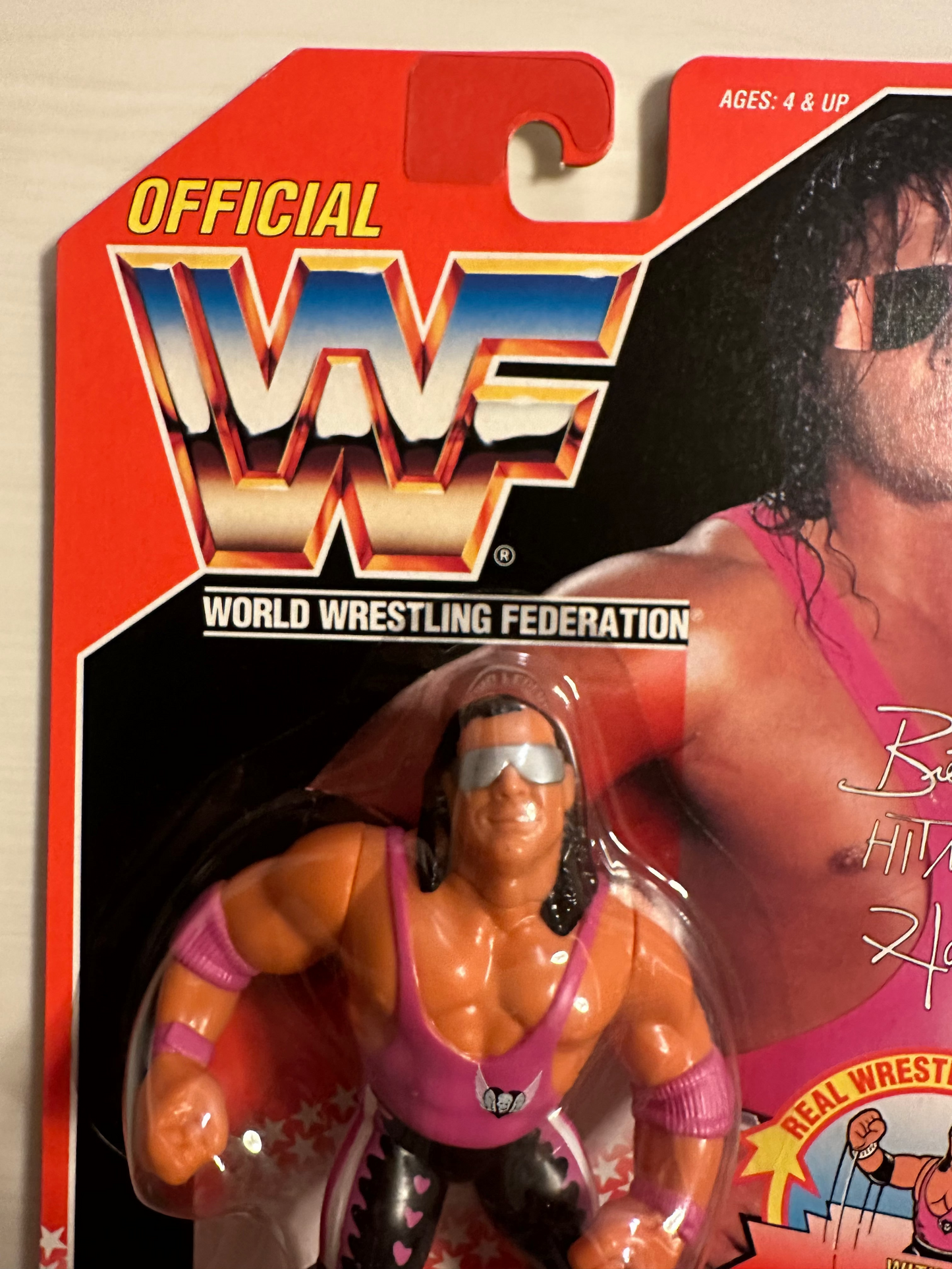 Bret the Hitman Hart Series 8 WWF Hasbro