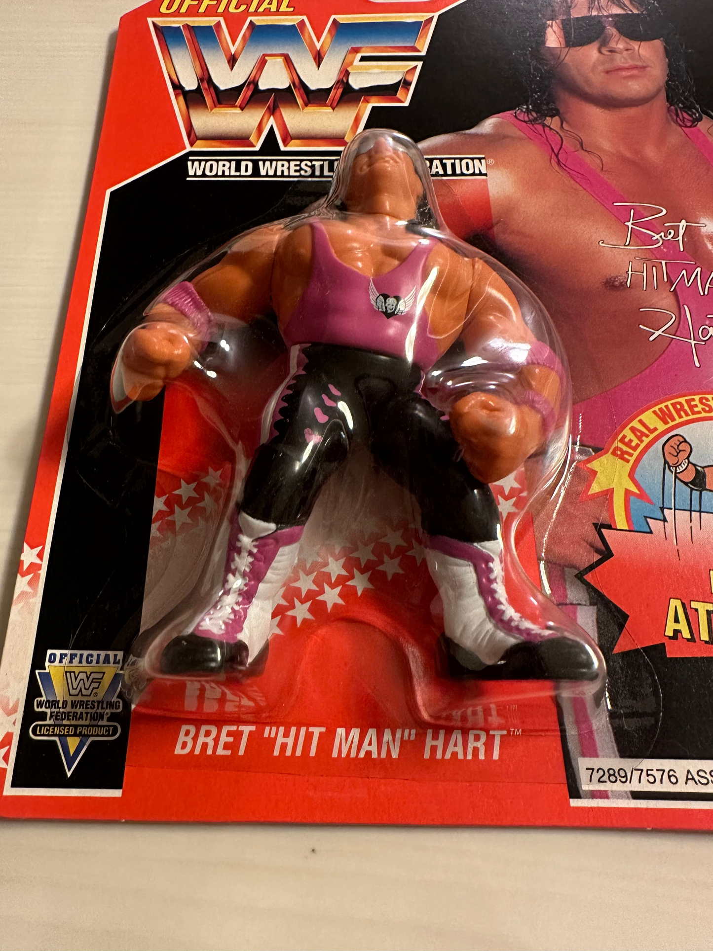 Bret the Hitman Hart Series 8 WWF Hasbro